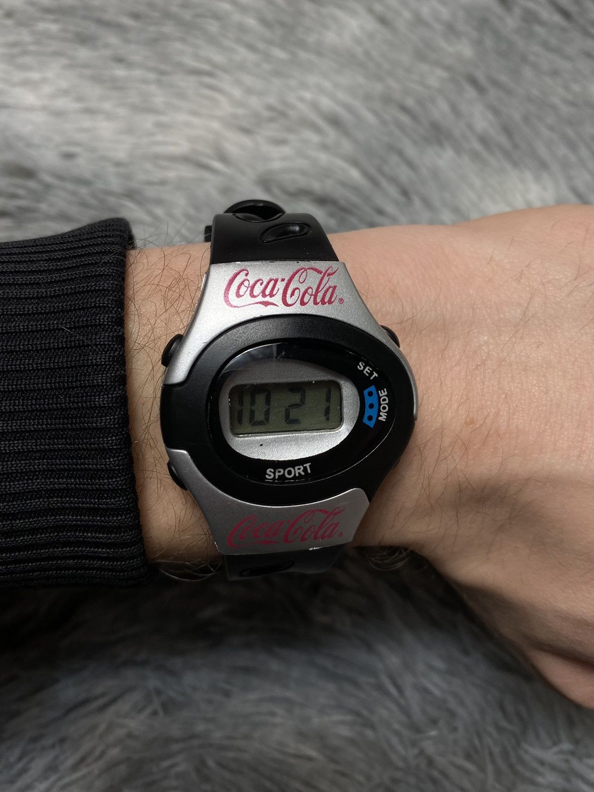 Coca Cola × Japanese Brand × Vintage Coca-Cola Digital Sport Watch - Japanese Brand Size ONE SIZE - 8 Thumbnail