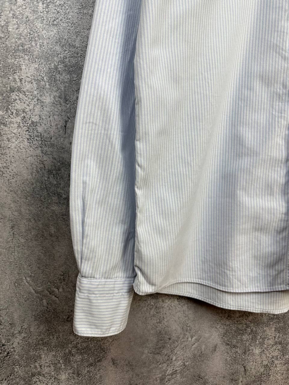 Suitsupply SuitSupply Striped Oxford Stretch Shirt Albini 1876 Fabrics Size US M / EU 48-50 / 2 - 6 Thumbnail