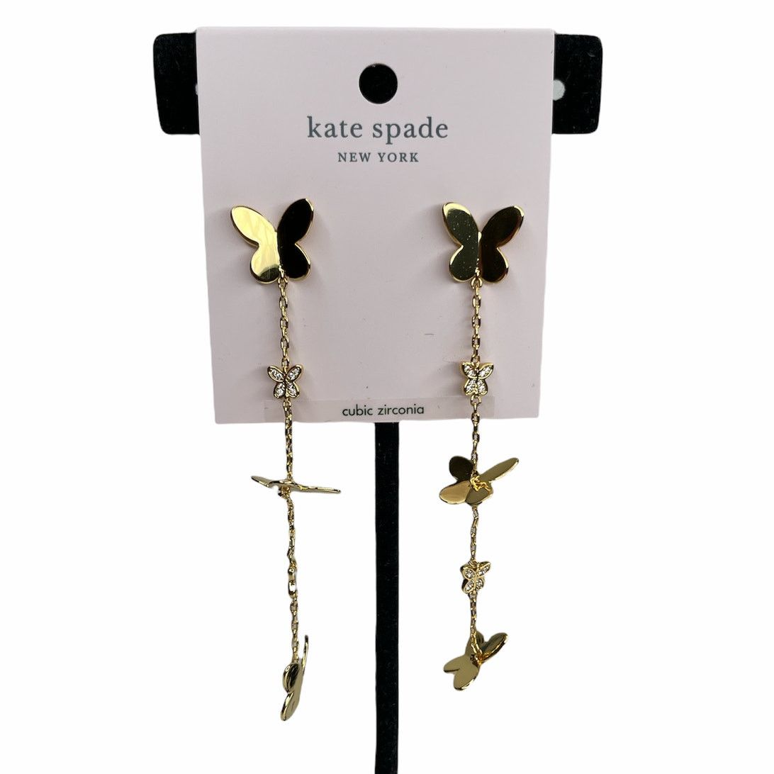 Kate Spade Kate spade in a flutter linear butterfly earrings Size ONE SIZE - 1 Thumbnail