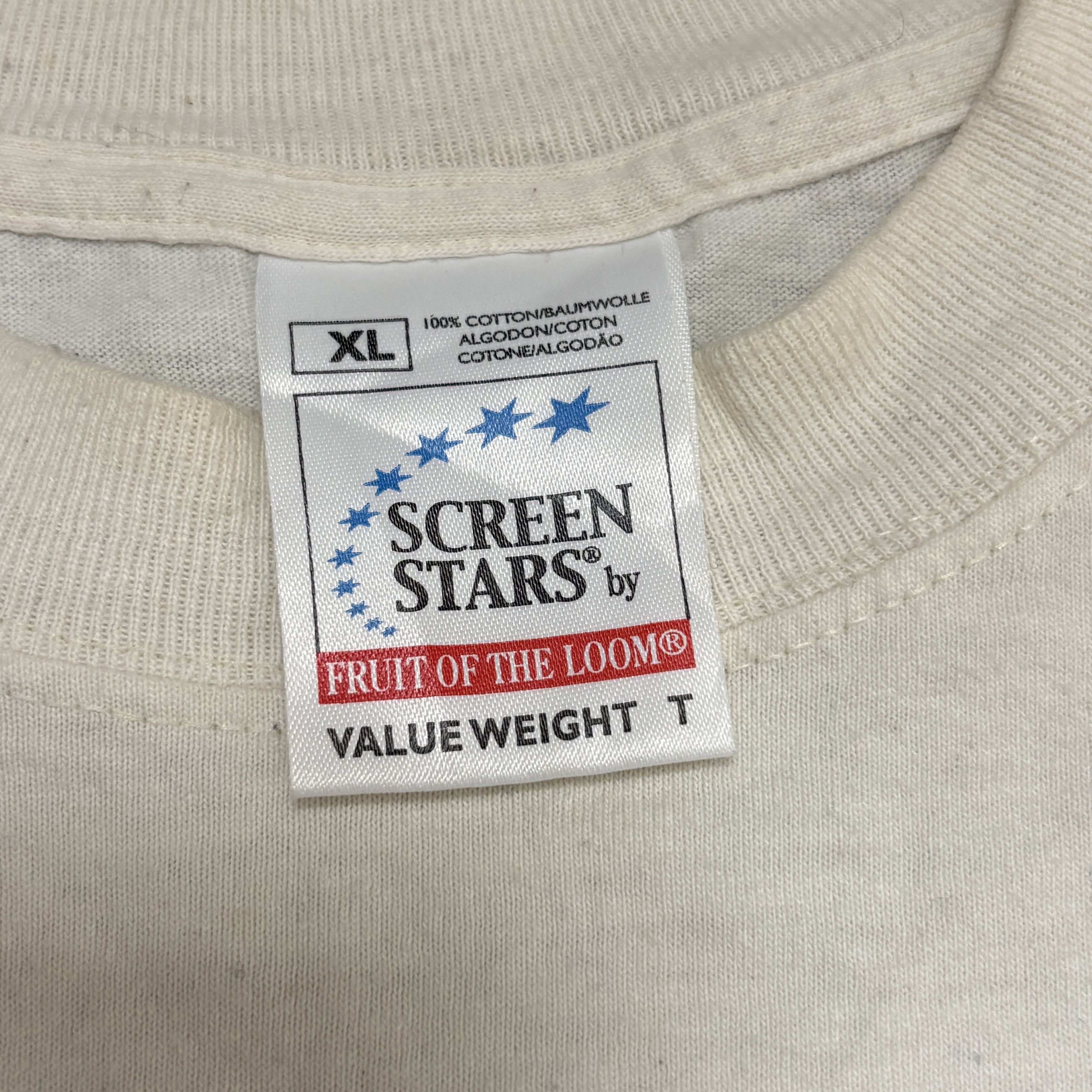 Vintage Vintage Leonardo Da Vinci T Shirt 90s Screen Stars Art Tee Size US XL / EU 56 / 4 - 8 Thumbnail
