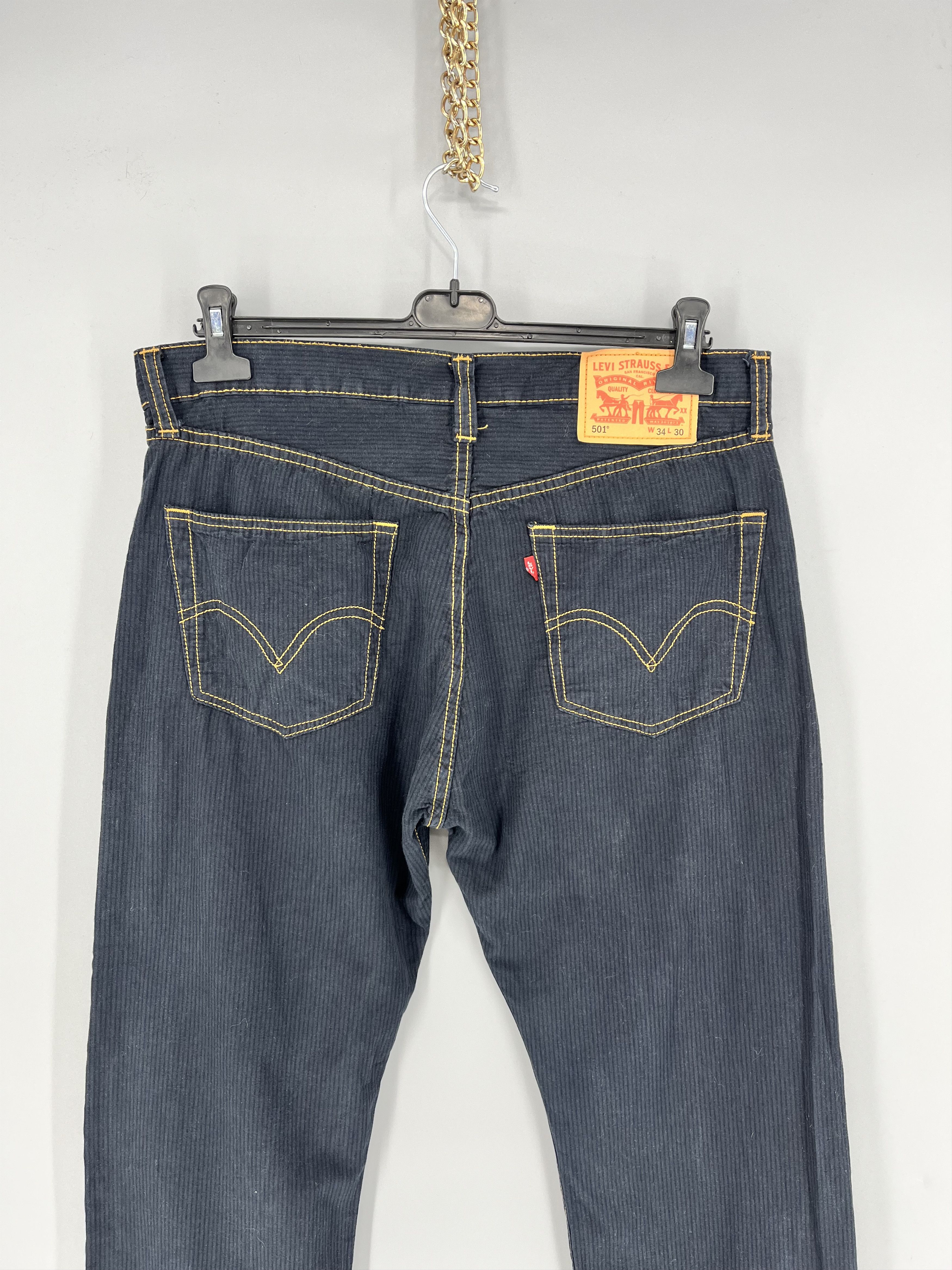 Levi's Levi's 501 Vintage Denim Navy Jeans W34L30 Made In China Size US 34 / EU 50 - 10 Thumbnail