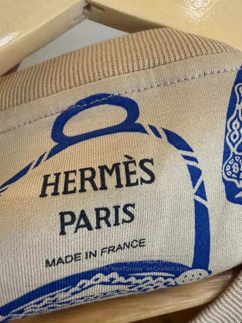Hermes Hermes Stirrups Fantasy Print Short Sleeve T-Shirt Size XS / US 0-2 / IT 36-38 - 5 Thumbnail