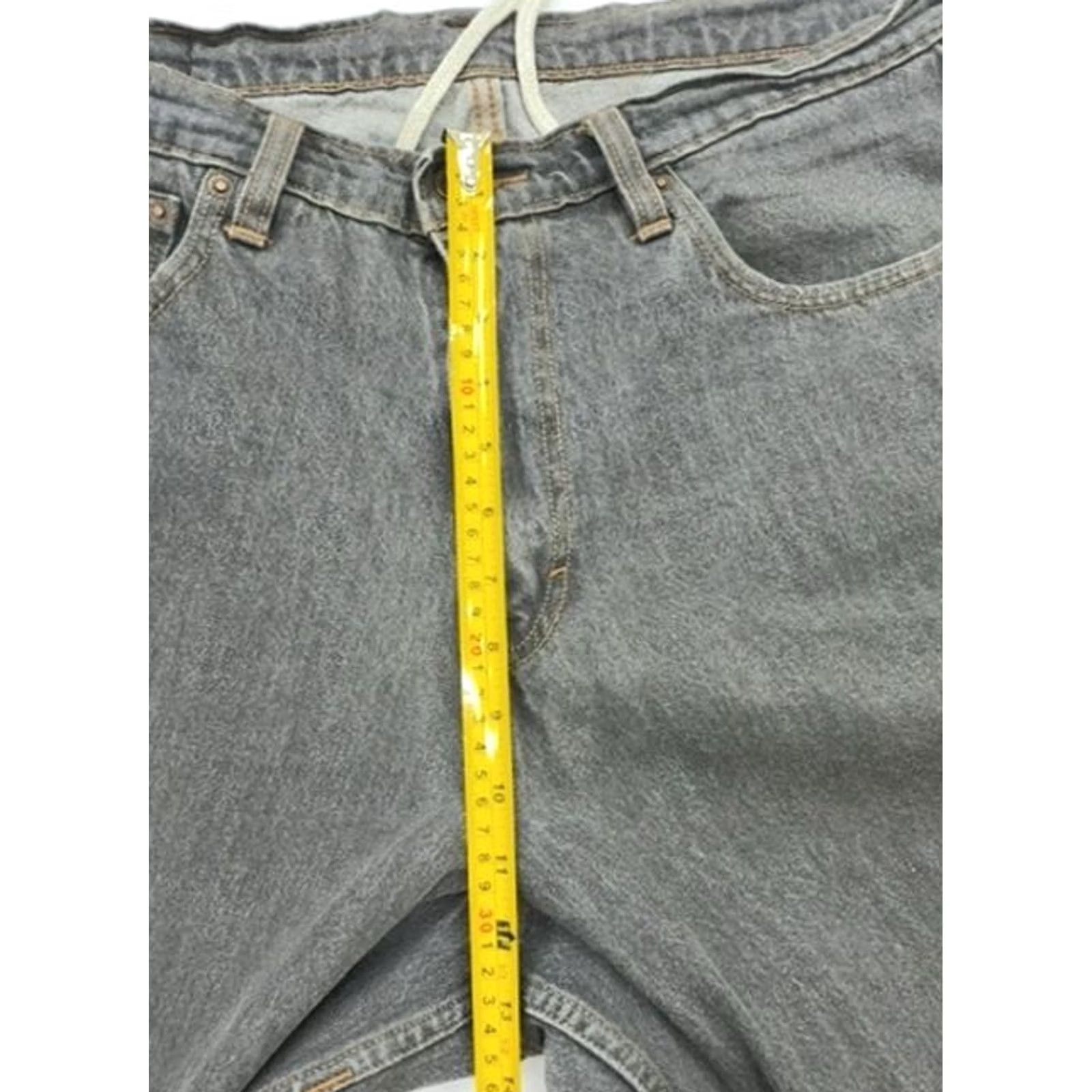 Levi's Levi's Men’s Super Baggy Gray Denim Jeans 34x30 Jeans Mens 34 Gray Size US 34 / EU 50 - 7 Thumbnail