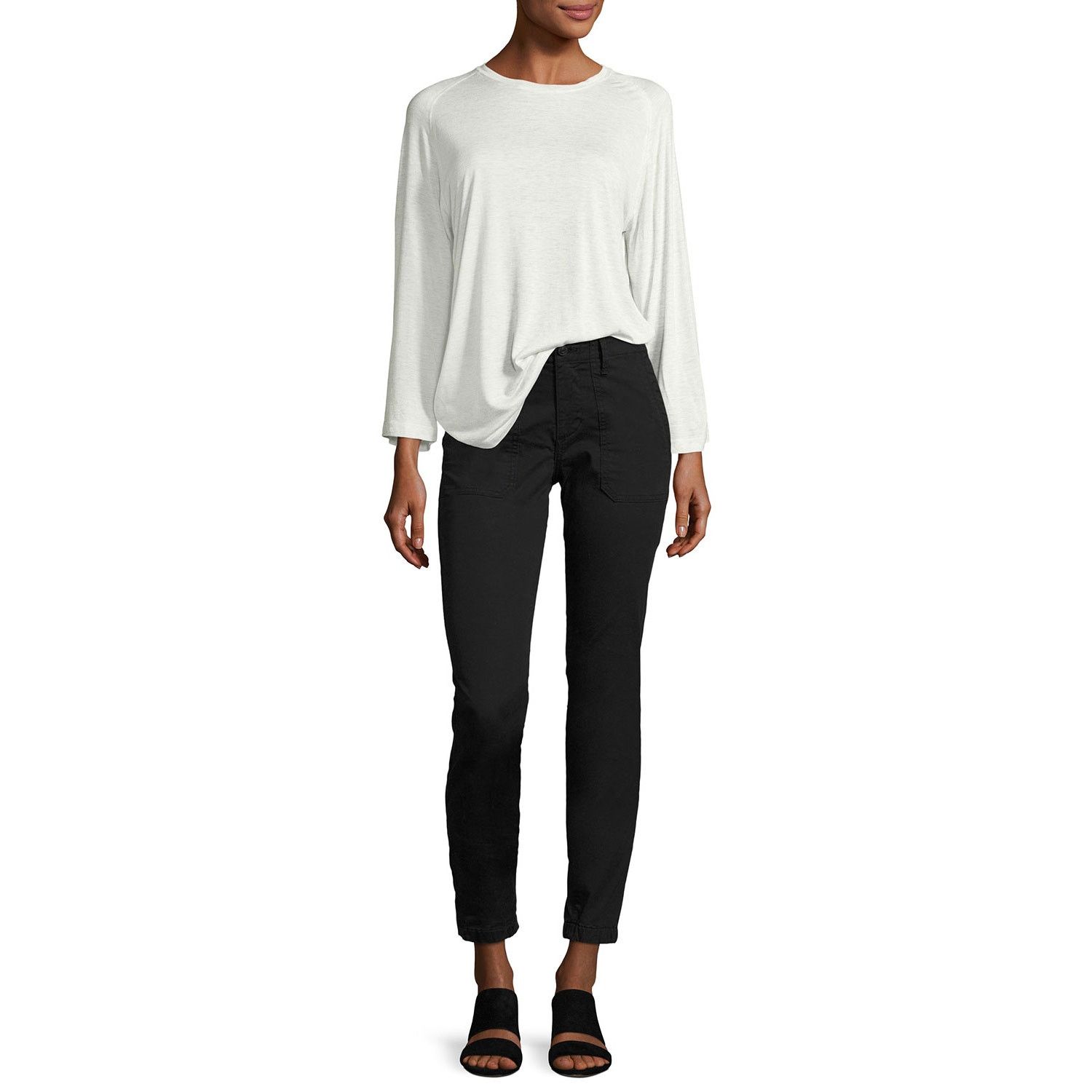 Vince Vince Utility Pants In Black Wash | Size 29 Size 30" / US 8 / IT 44 - 8 Thumbnail