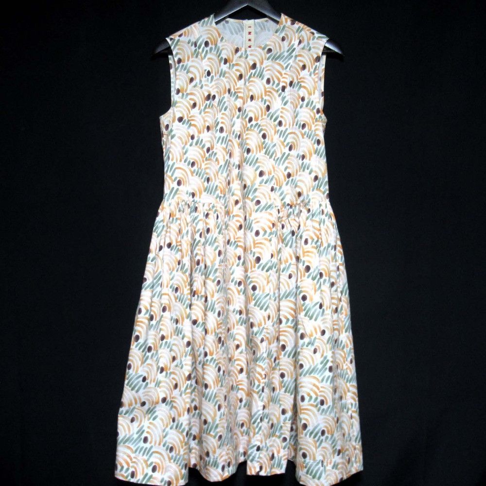 Marni Marni Marni Printed Dress Textile Dresses DUTY FREE for USA Size ONE SIZE - 1 Thumbnail