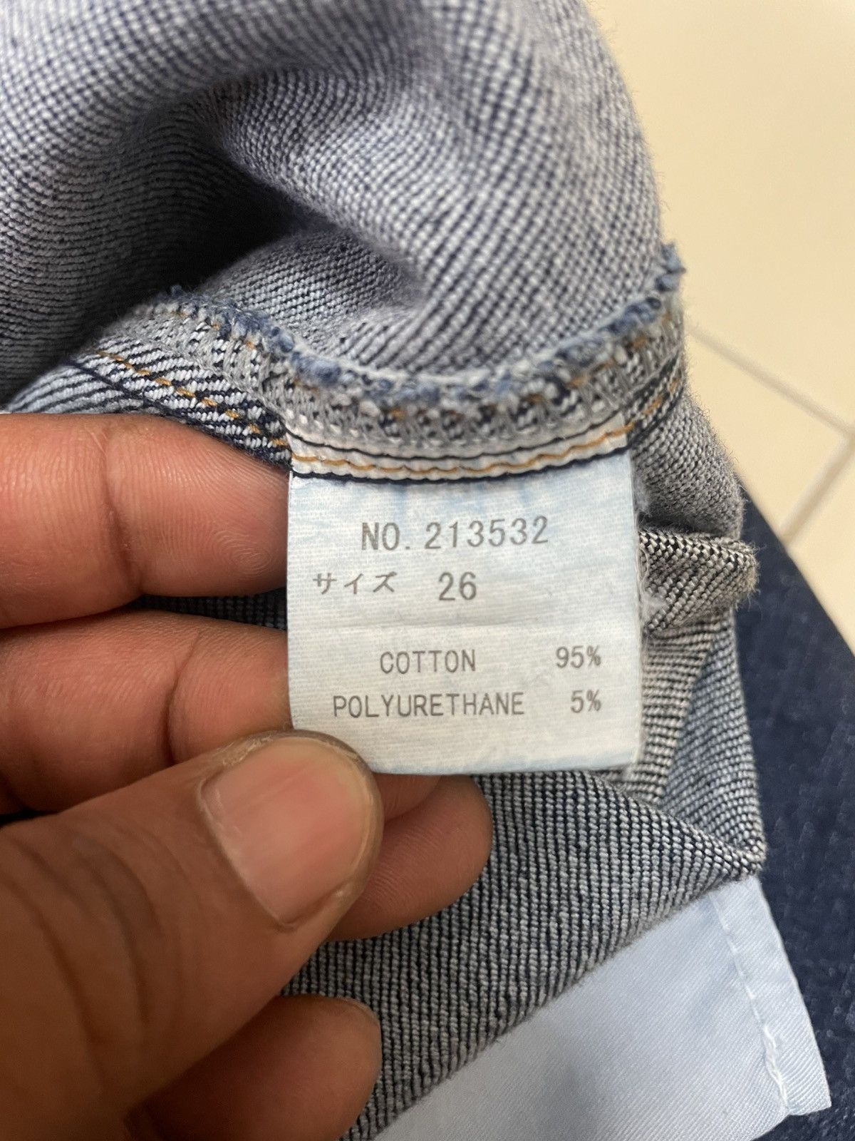Le Grande Bleu (L.G.B.) LGB Strecthable Bootcut Distressed Jeans Size 30" / US 8 / IT 44 - 11 Thumbnail
