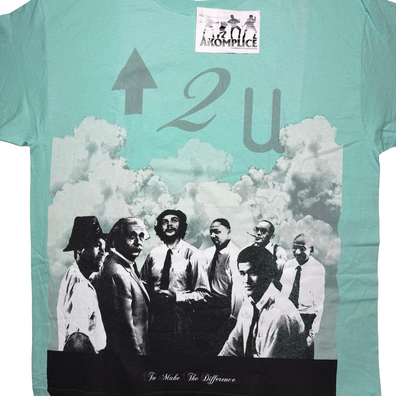 Akomplice 2000s Y2K Akomplice Up To You Einstein Che MLK Ghandi shirt Size US XXL / EU 58 / 5 - 1 Thumbnail