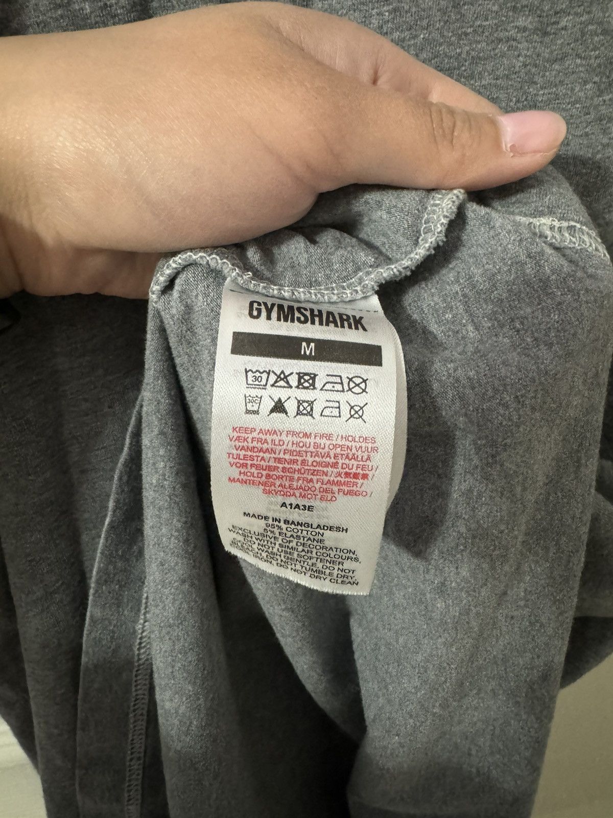 Gymshark Gymshark Men’s Essential Oversized Logo T-Shirt Size US M / EU 48-50 / 2 - 3 Thumbnail