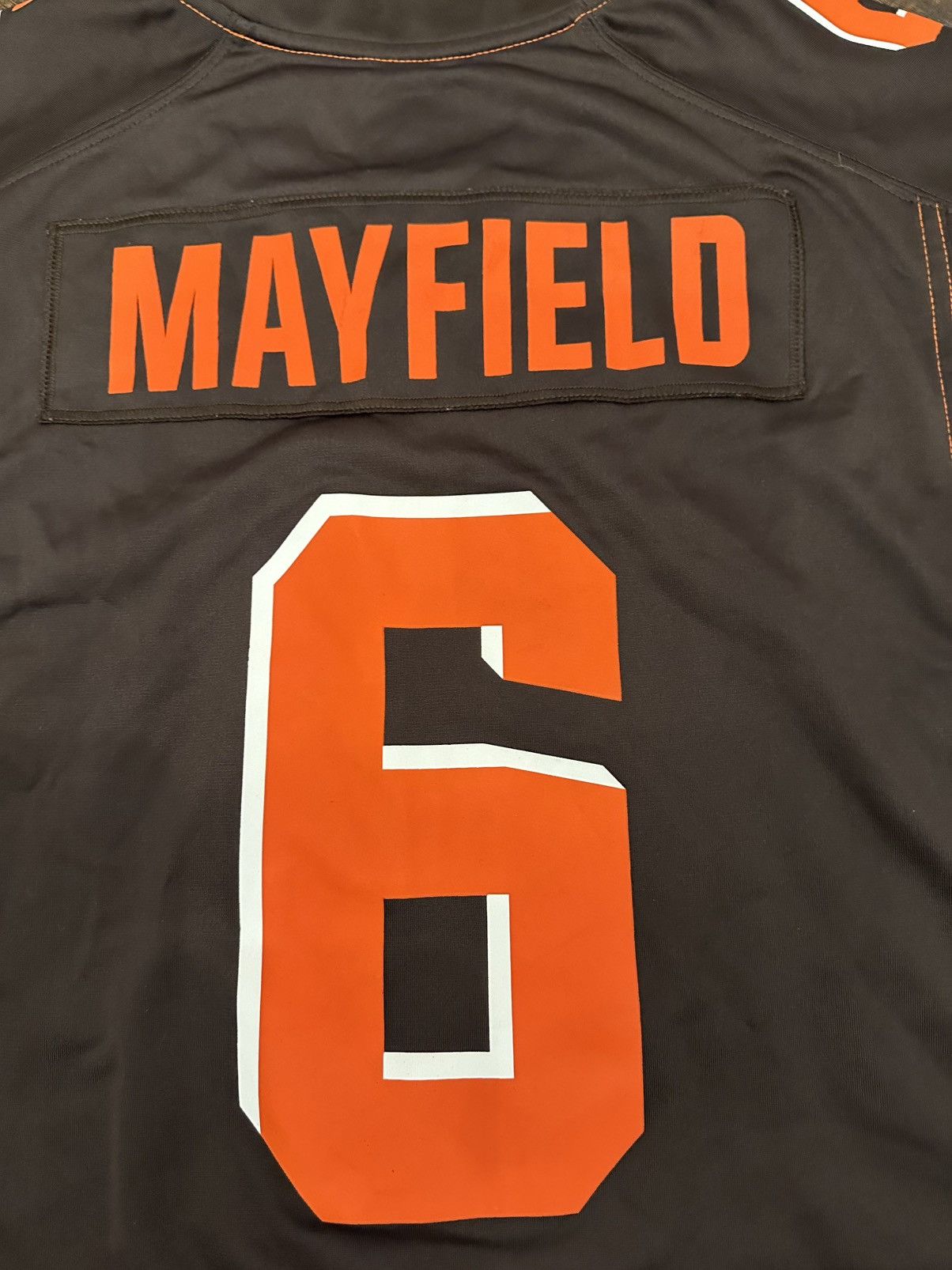 Nike Cleveland Browns Baker Mayfield Nike On Field Jersey Mens-XL Size US XL / EU 56 / 4 - 2 Thumbnail