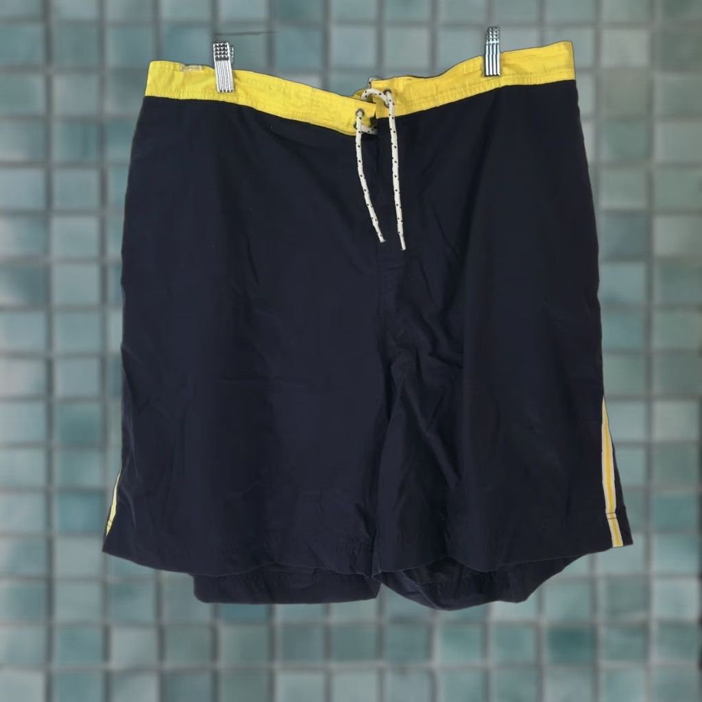 Polo Ralph Lauren Polo Ralph Lauren Mens Navy Blue Drawstring Swim Trunk Bottom XXL Size US XXL / EU 58 / 5 - 1 Thumbnail