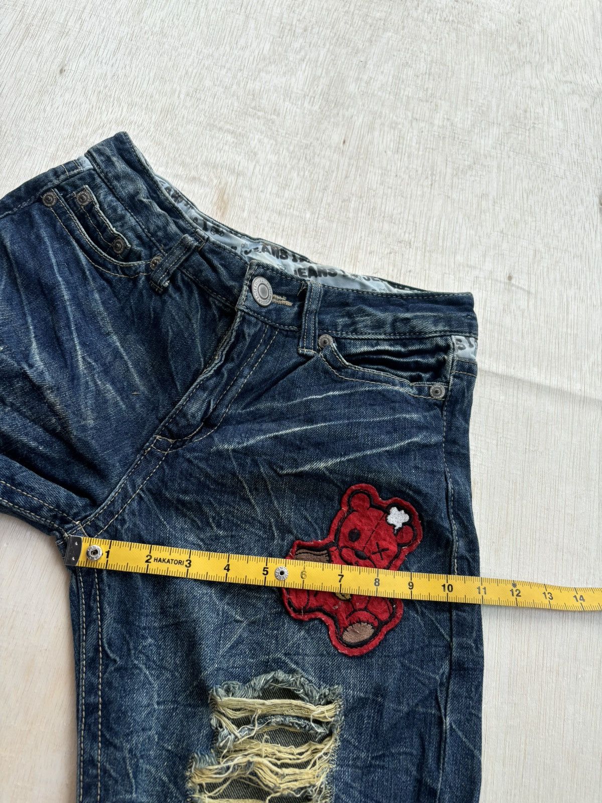 Hysteric Glamour × Japanese Brand Japanese Distressed Denim Ifsixwasnine Style Size US 30 / EU 46 - 13 Thumbnail