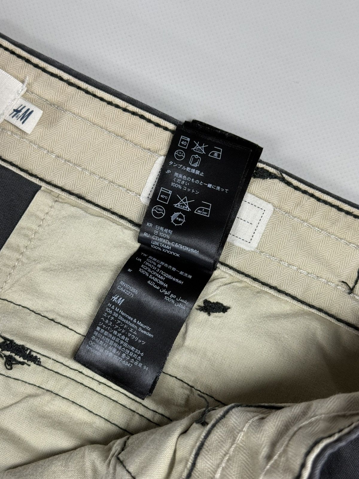 H&M H&M Men’s Cargo Pants Trousers Size 34 Cotton Size US 34 / EU 50 - 16 Thumbnail