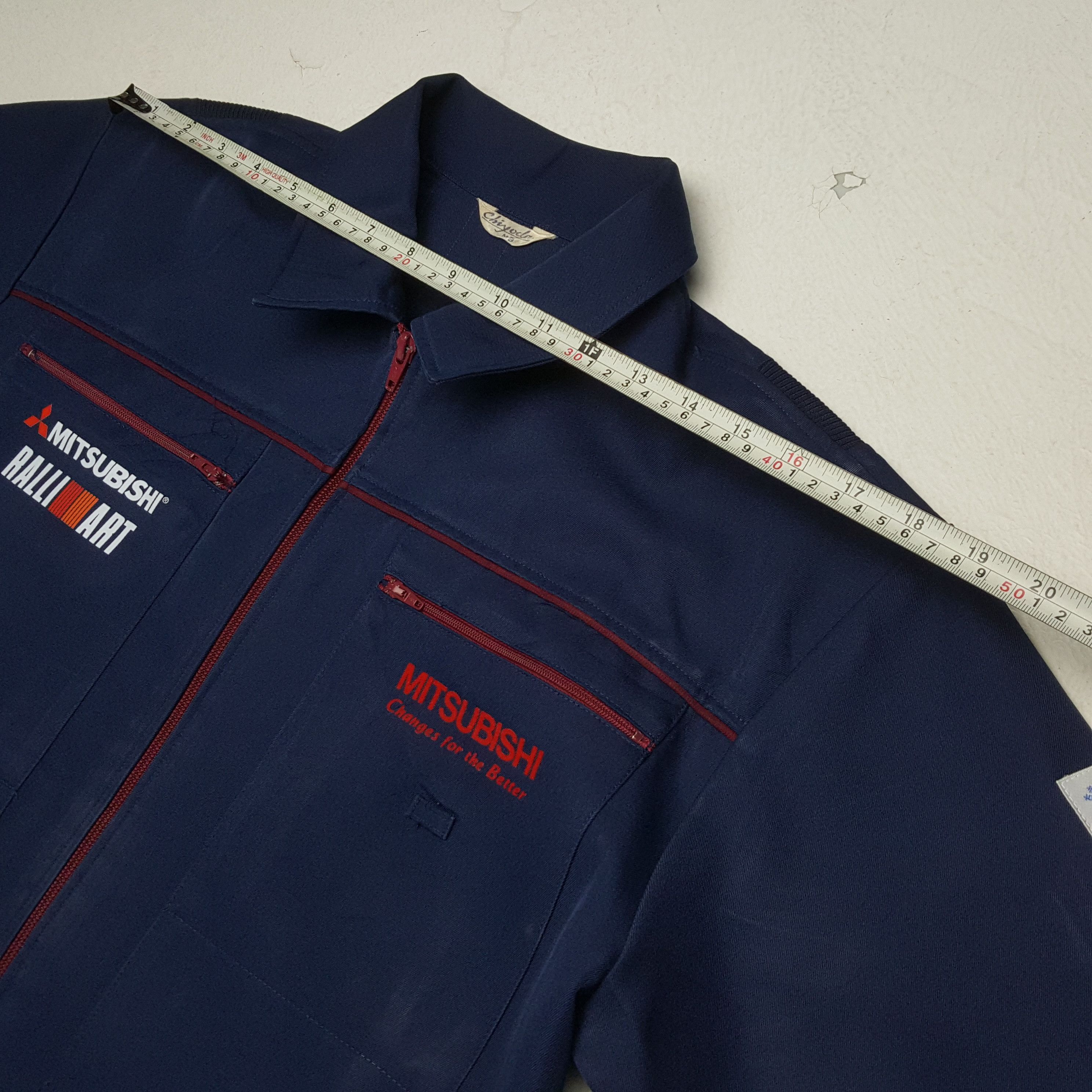 Japanese Brand × Rainbow × Vintage Vintage MITSUBISHI RALLI ART Japanese Racing Custom Jacket Size US M / EU 48-50 / 2 - 5 Thumbnail