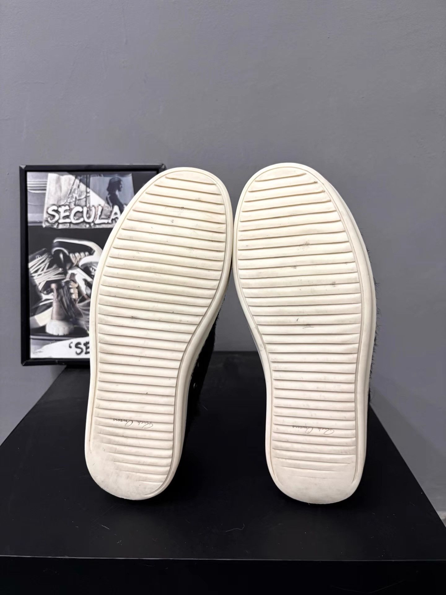 Rick Owens Rick Owens Mainline Horsehair Sneakers K34 Size US 7 / EU 40 - 8 Thumbnail