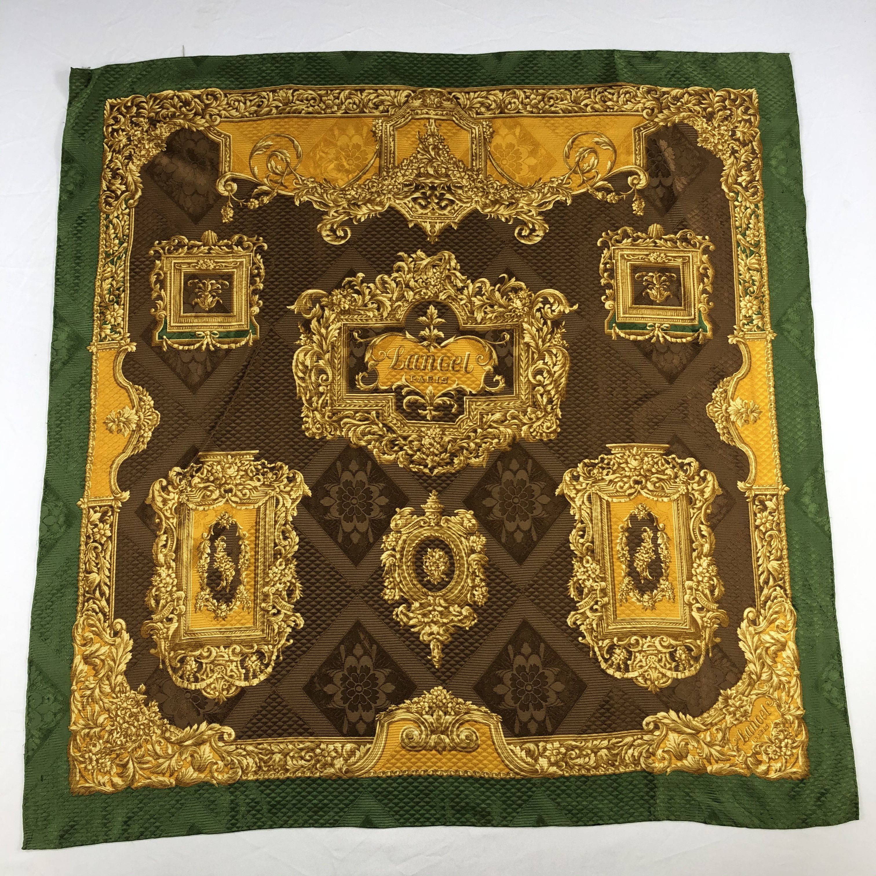 Lancel Vintage Lancel Silk Scarf Size ONE SIZE - 2 Thumbnail