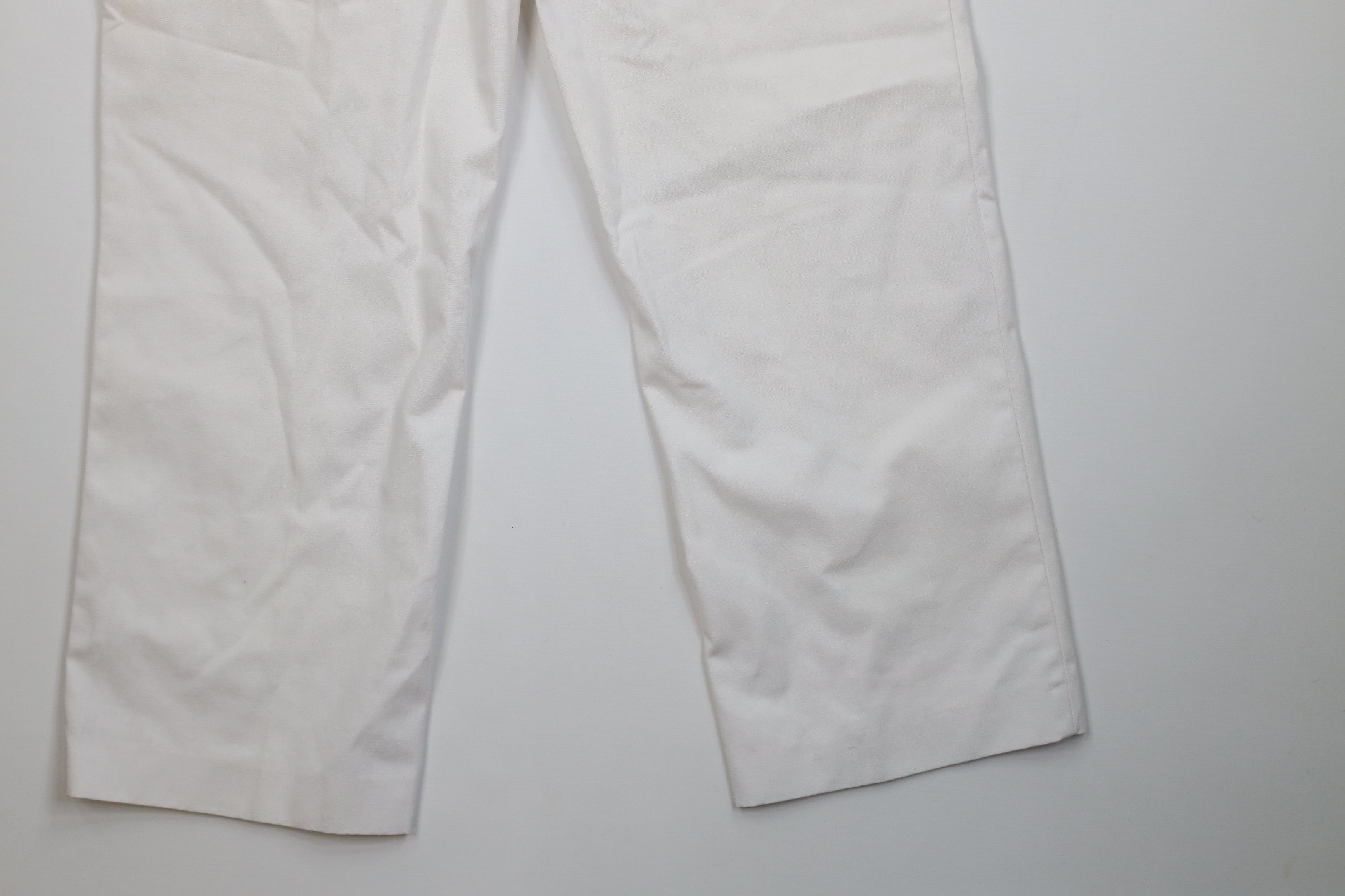 Vintage Vintage 90s Streetwear Wide Leg Chino Pants Trousers White Size US 38 / EU 54 - 14 Thumbnail