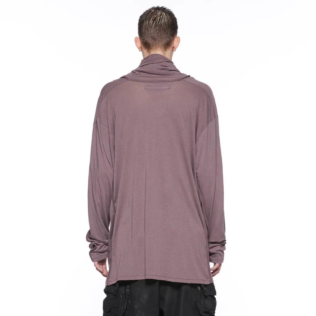 Julius Julius 25aw Men's Oversized T-neck LS Sweater Gray Purple 2 Size US M / EU 48-50 / 2 - 2 Thumbnail