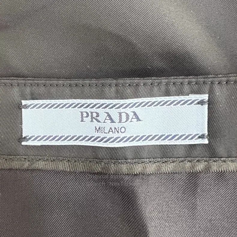 Prada Prada Black triangle nail bead design casual skirt Size 25" / US 0 / IT 36 - 5 Thumbnail