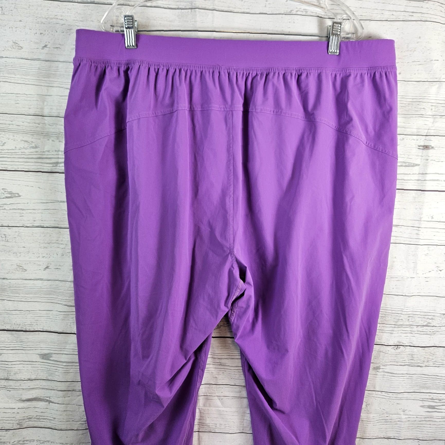 Lululemon Lululemon Women's Adapted State High Rise Cropped Jogger Sz 20 Purple Size 42" / US 20 - 4 Thumbnail