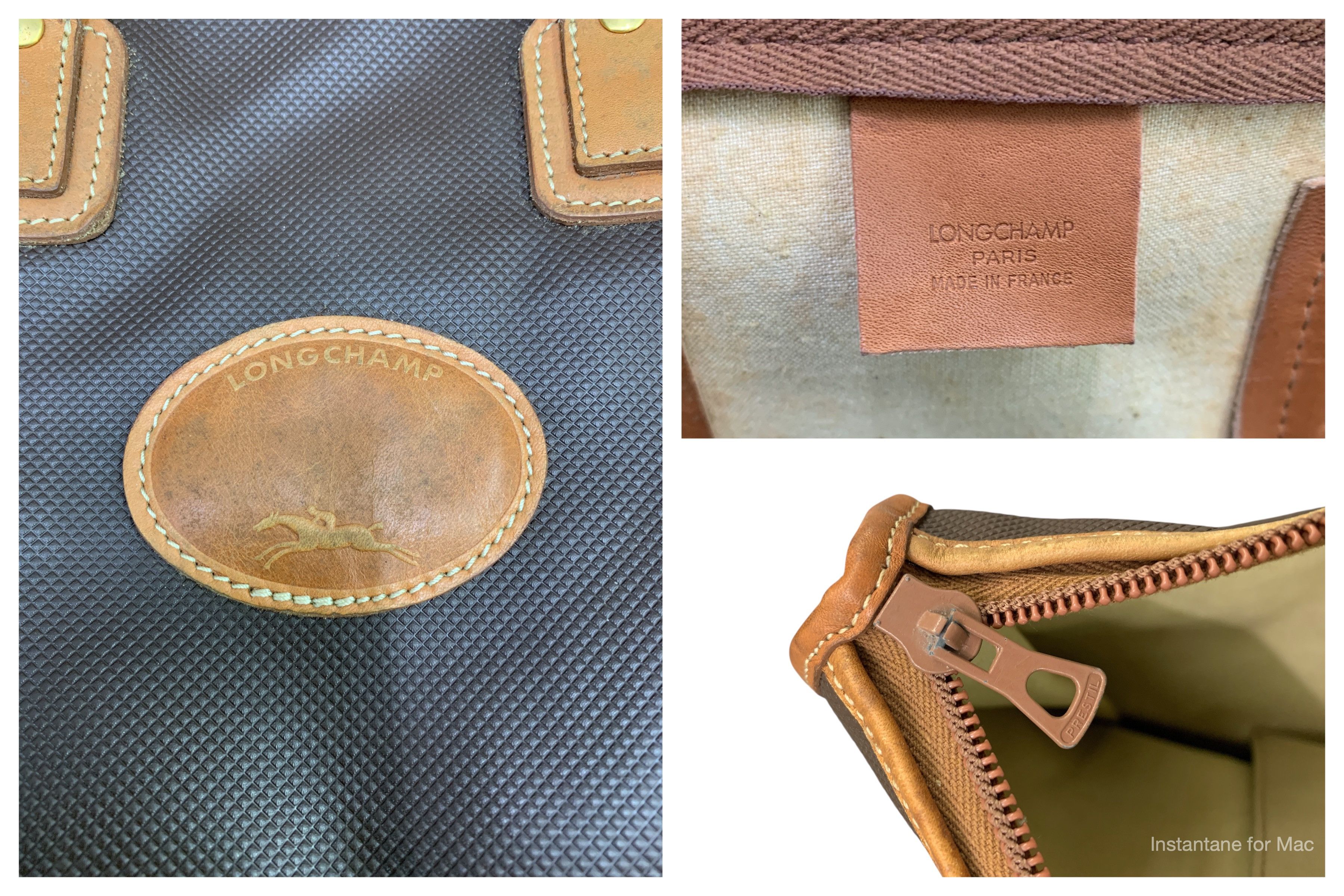 Longchamp × Vintage Vintage Longchamp Business Bag Unisex Wear Size ONE SIZE - 9 Thumbnail