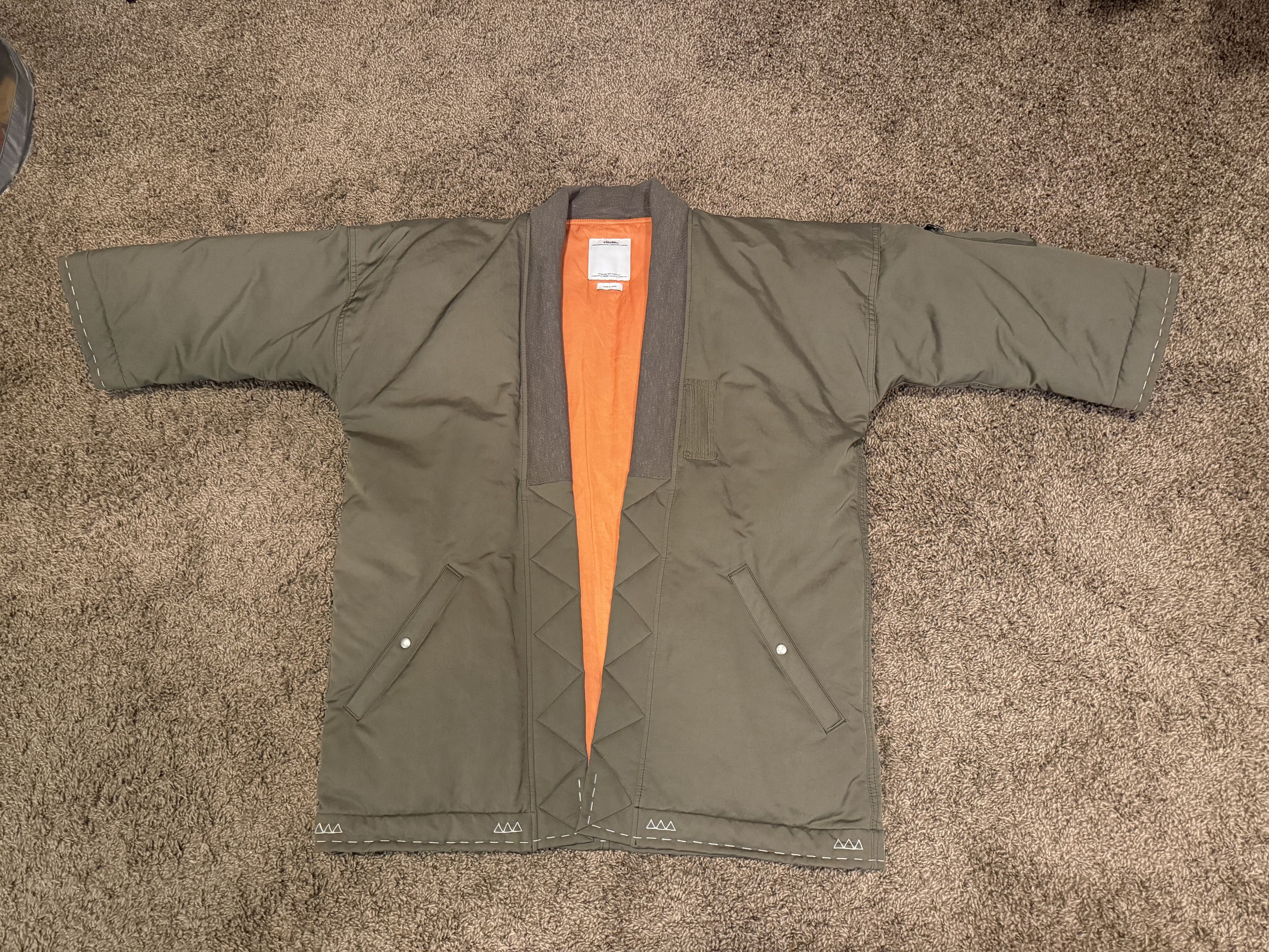 Visvim Sanjuro Kimono Down Jacket 4