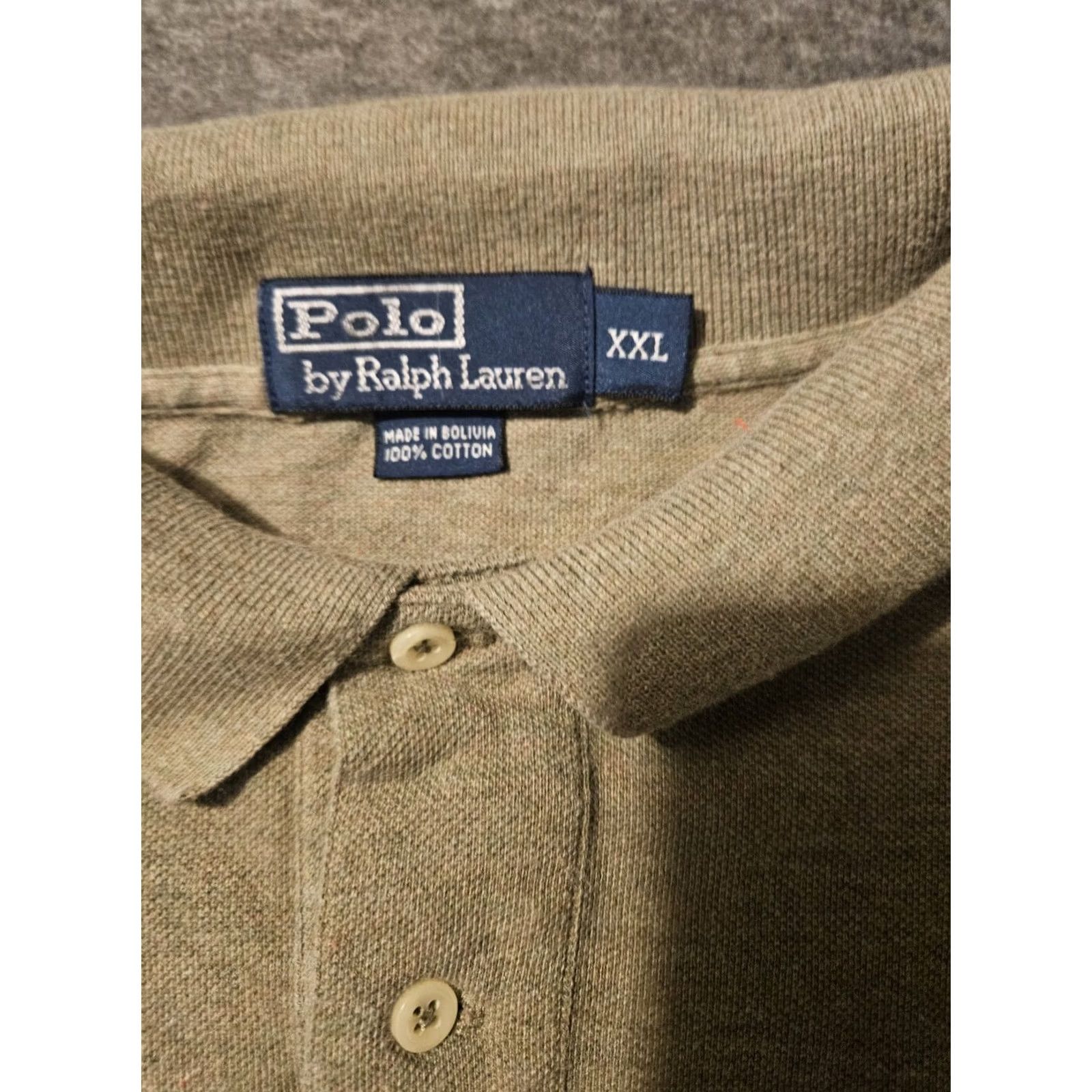 Polo Ralph Lauren VINTAGE Polo Ralph Lauren Polo Shirt Mens XXL Green Short Sleeve Preppy Casual Size US XXL / EU 58 / 5 - 2 Thumbnail