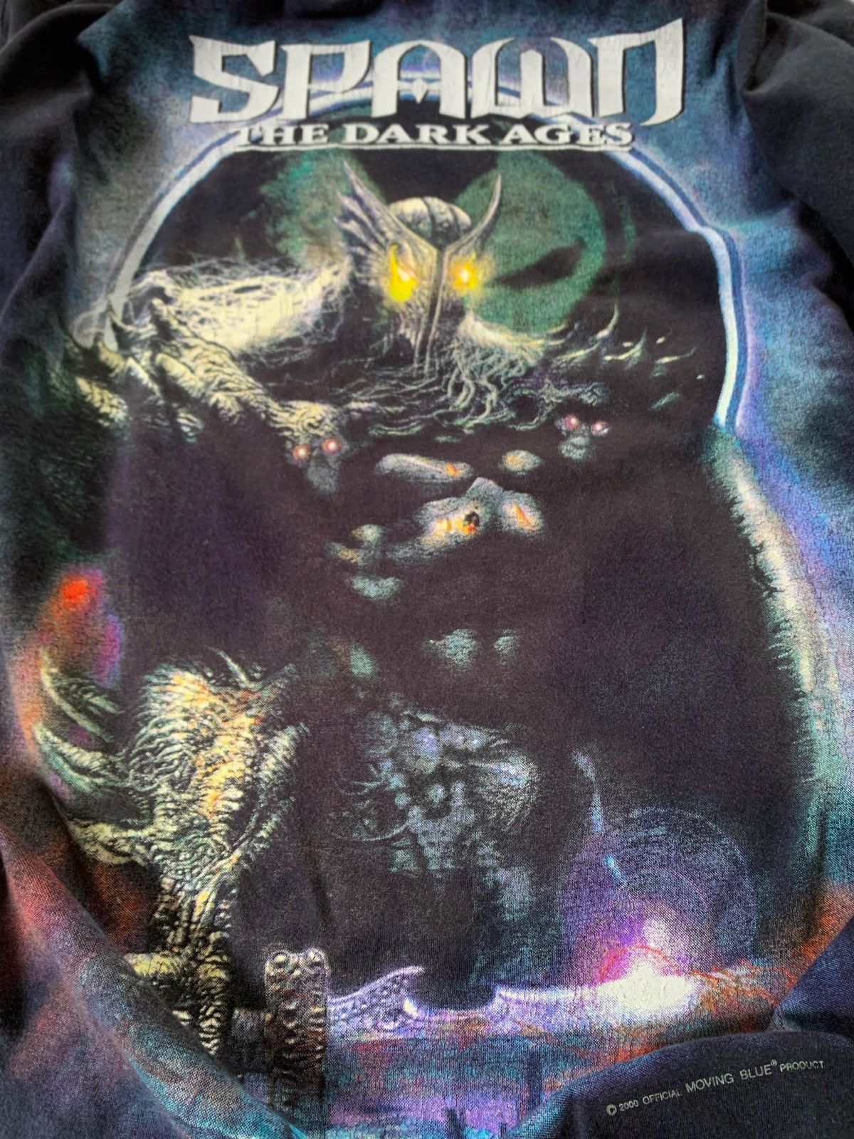 Vintage Vintage 2000 SPAWN bootleg tee superhero akira aeon flux 