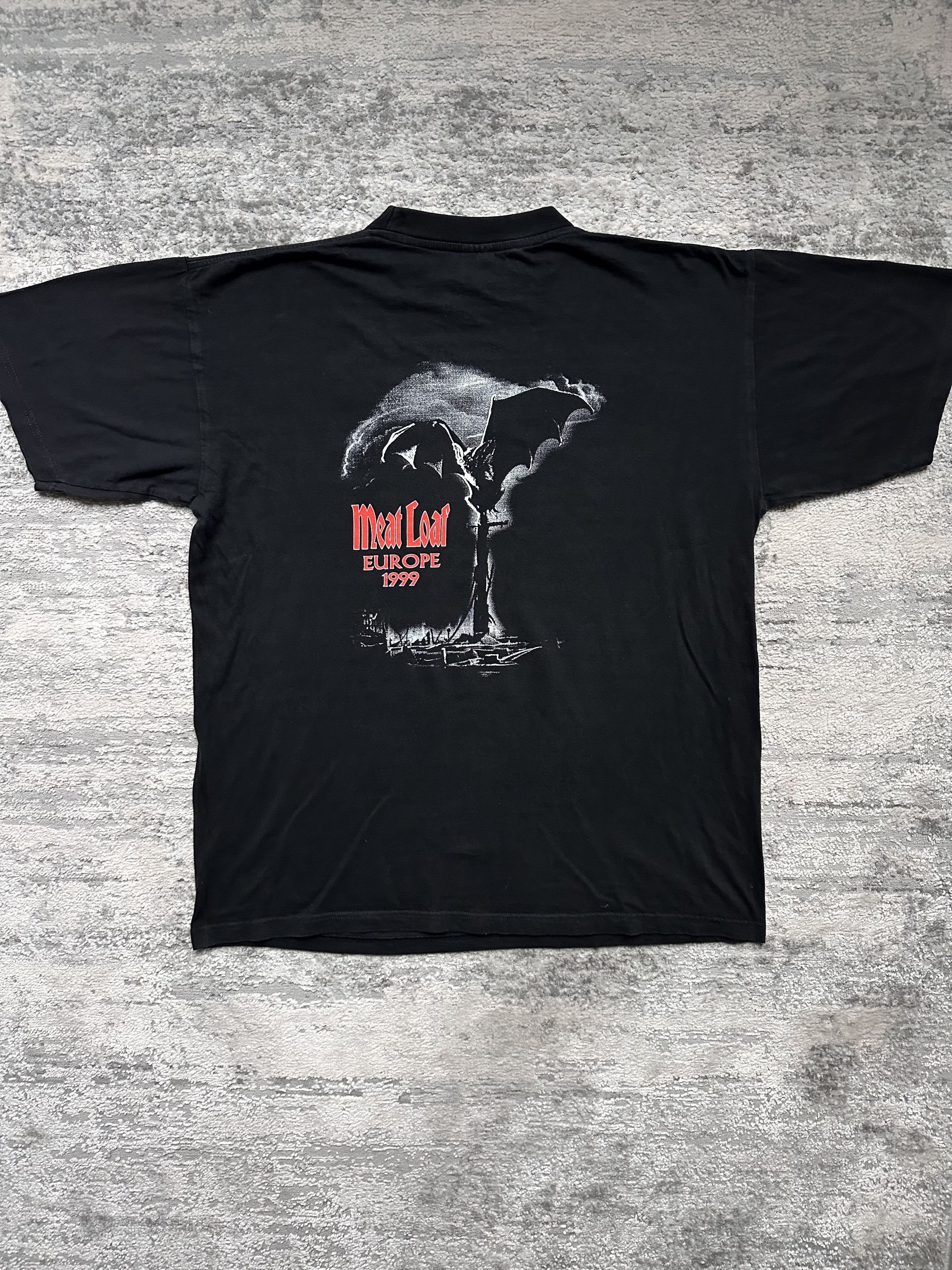 Vintage Meat Loaf vintage t shirt Size US XL / EU 56 / 4 - 6 Thumbnail