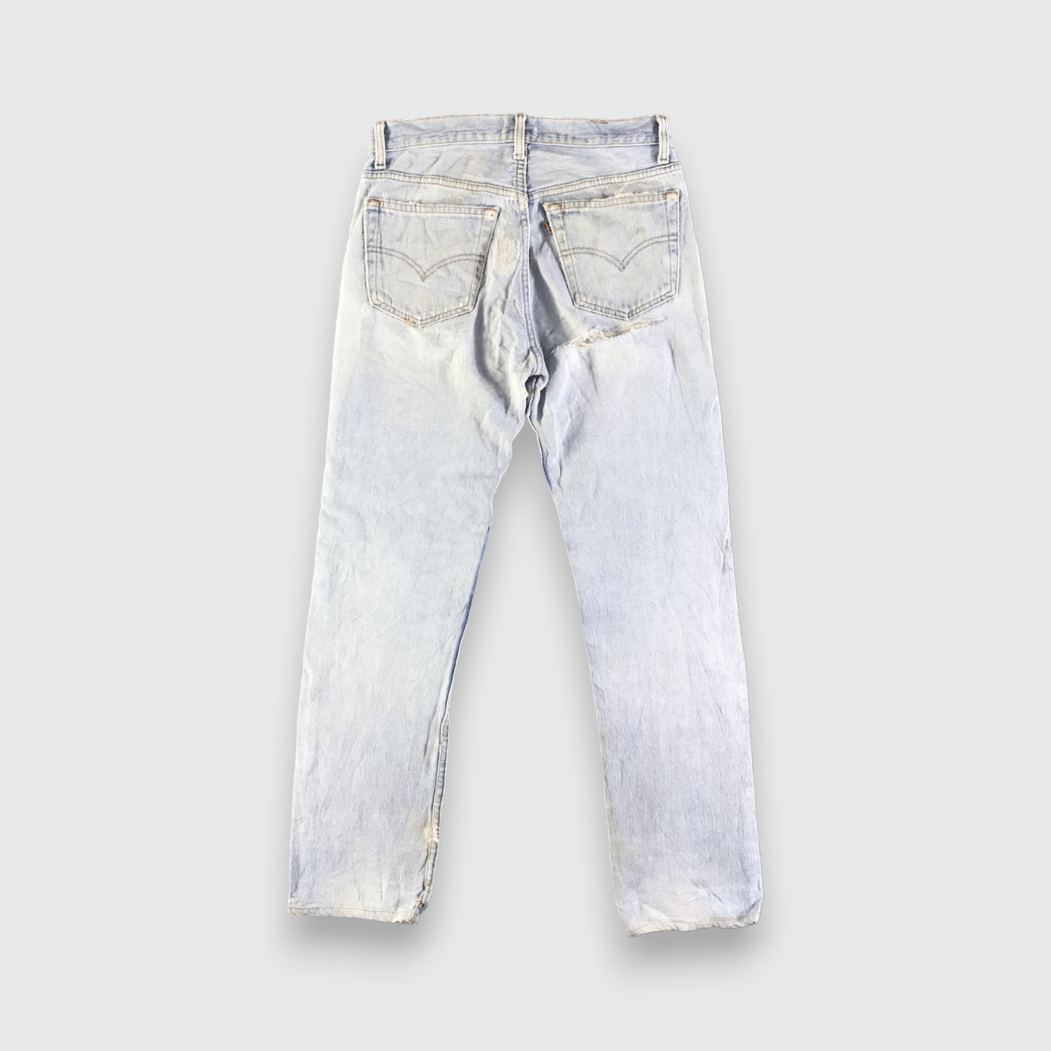 Levi's Vintage Light Wash Levis 501 Jeans-J4611 Size US 30 / EU 46 - 2 Thumbnail