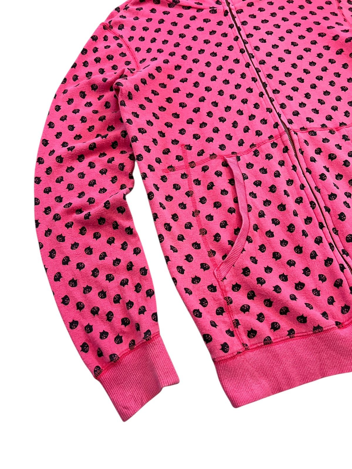 Issey Miyake Ne-Net Cat Heads Full Print Zipper Hoodie Size S / US 4 / IT 40 - 5 Thumbnail
