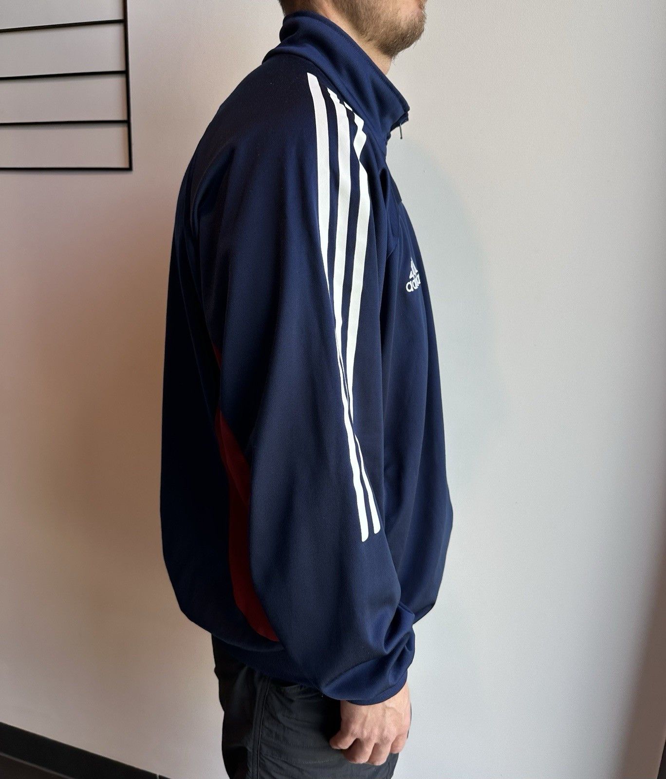 Adidas Vintage Brondby IF Brøndby Training Jacket Soccer Adidas Size US M / EU 48-50 / 2 - 6 Thumbnail