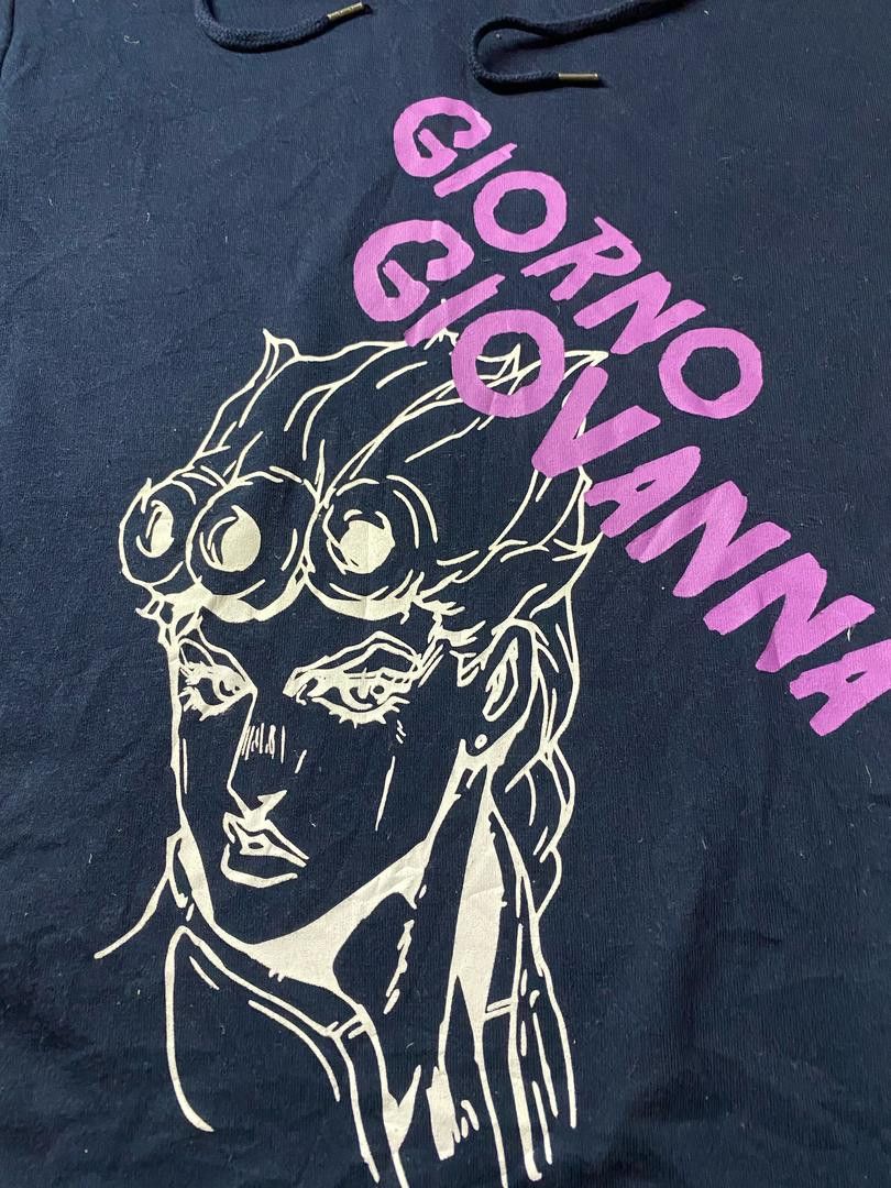 Cartoon Network × Japanese Brand JOJO - GIORNO GIOVANNA HOODIES Size US M / EU 48-50 / 2 - 3 Thumbnail