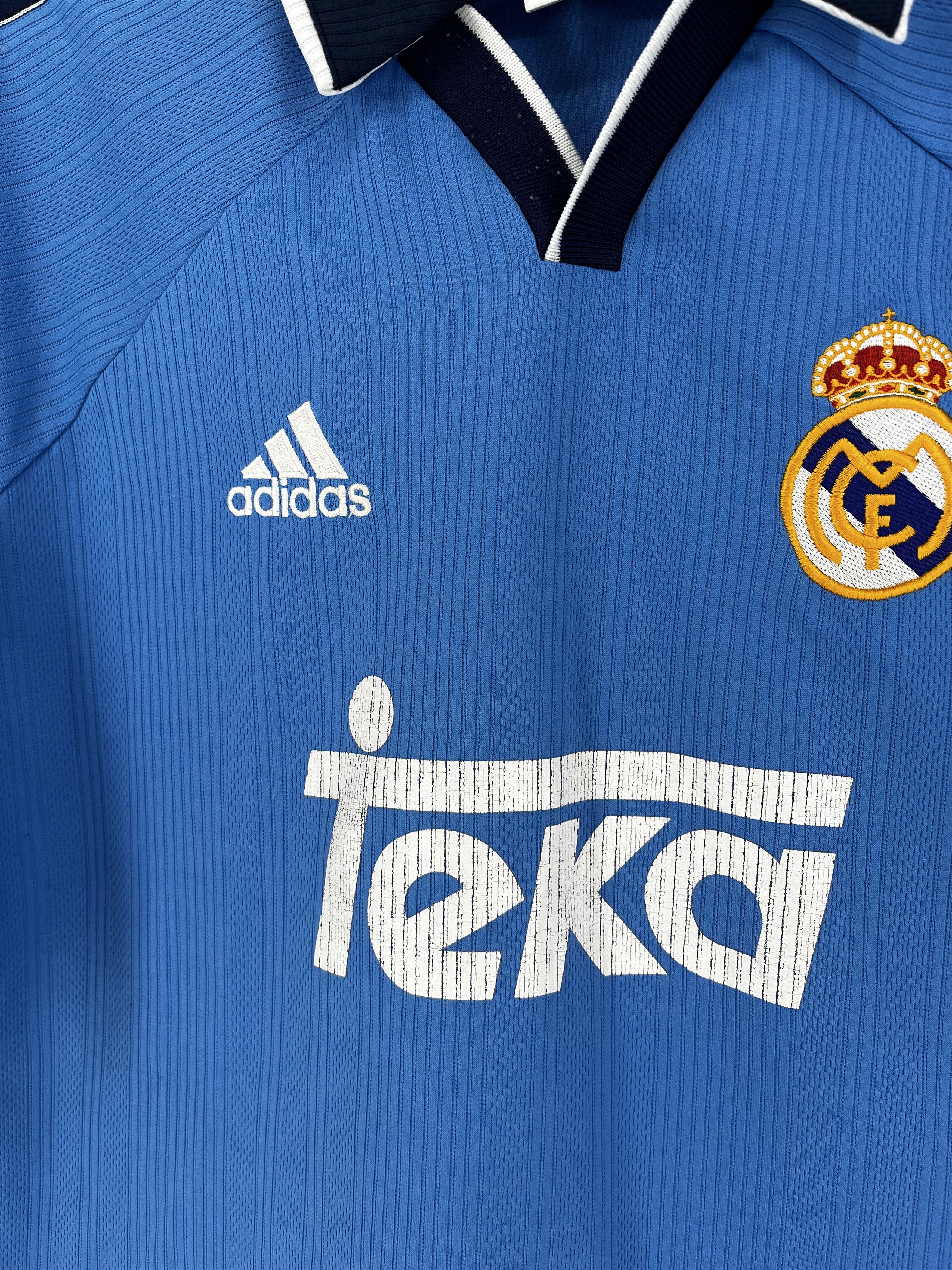 Adidas Vintage Real Madrid Raúl 7 Jersey – 1997/98 Adidas Teka Kit” Size US M / EU 48-50 / 2 - 8 Thumbnail
