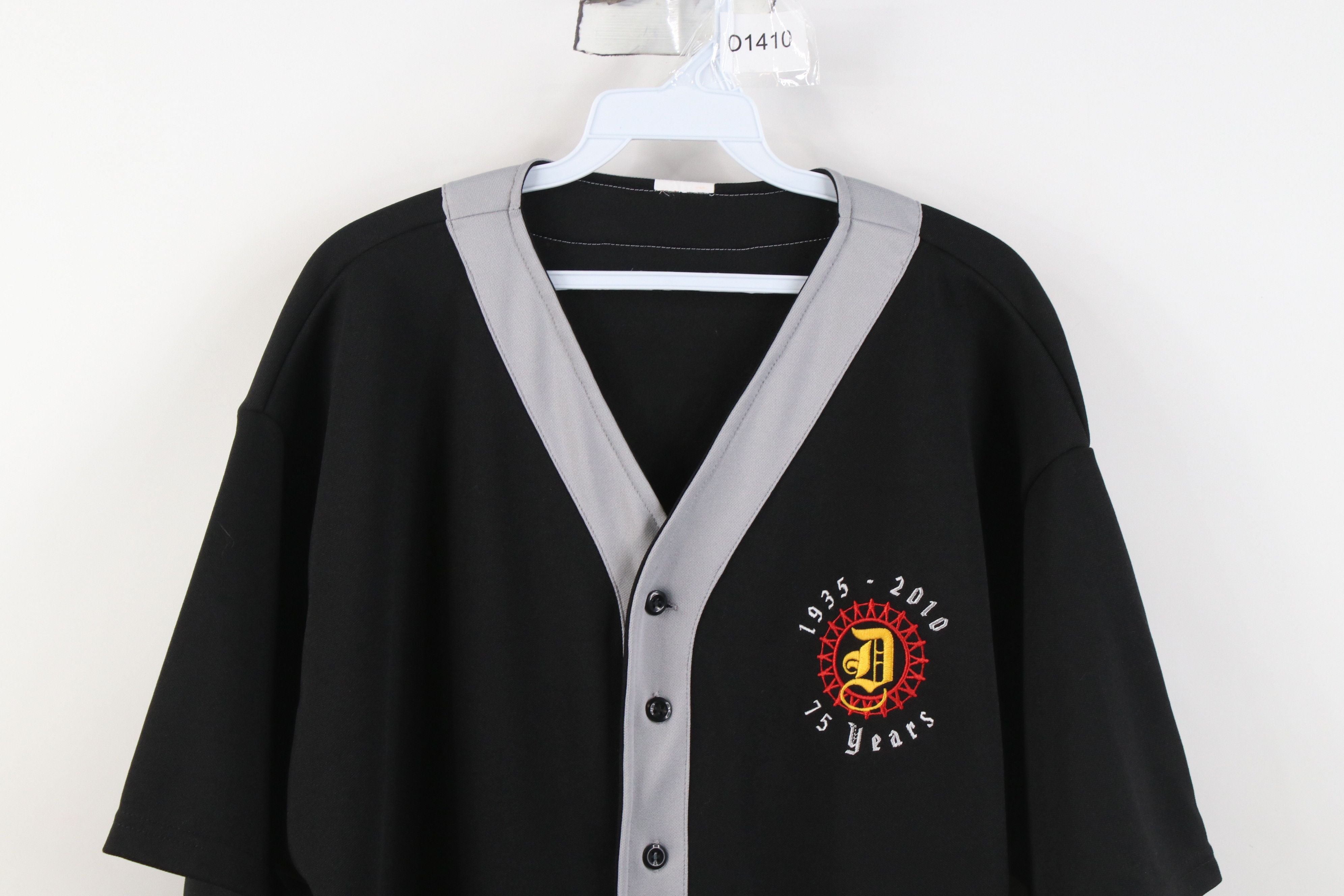 Vintage Y2K Union UAW 75th Anniversary Region 1A Jersey Shirt Size US XL / EU 56 / 4 - 2 Thumbnail