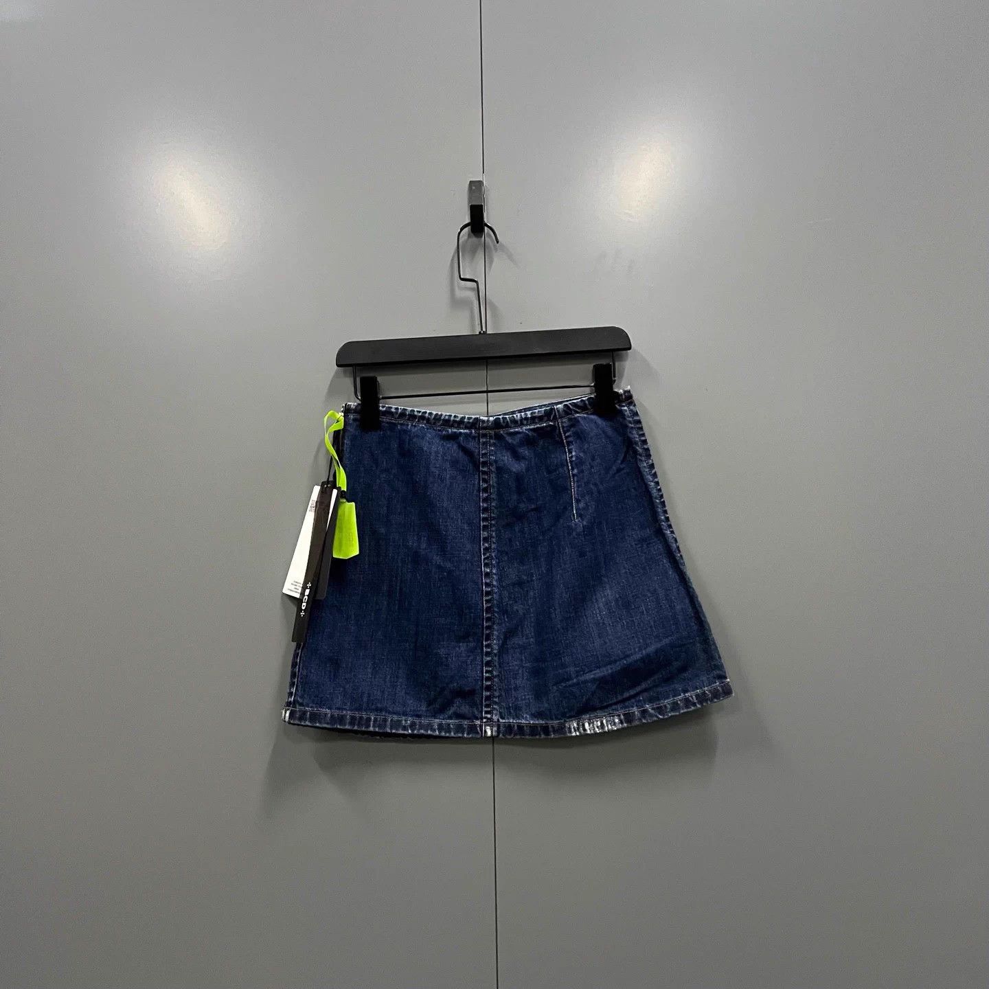Miu Miu MIU MIU blue denim skirt 36 98 new jc616801 Size 25" / US 0 / IT 36 - 2 Thumbnail