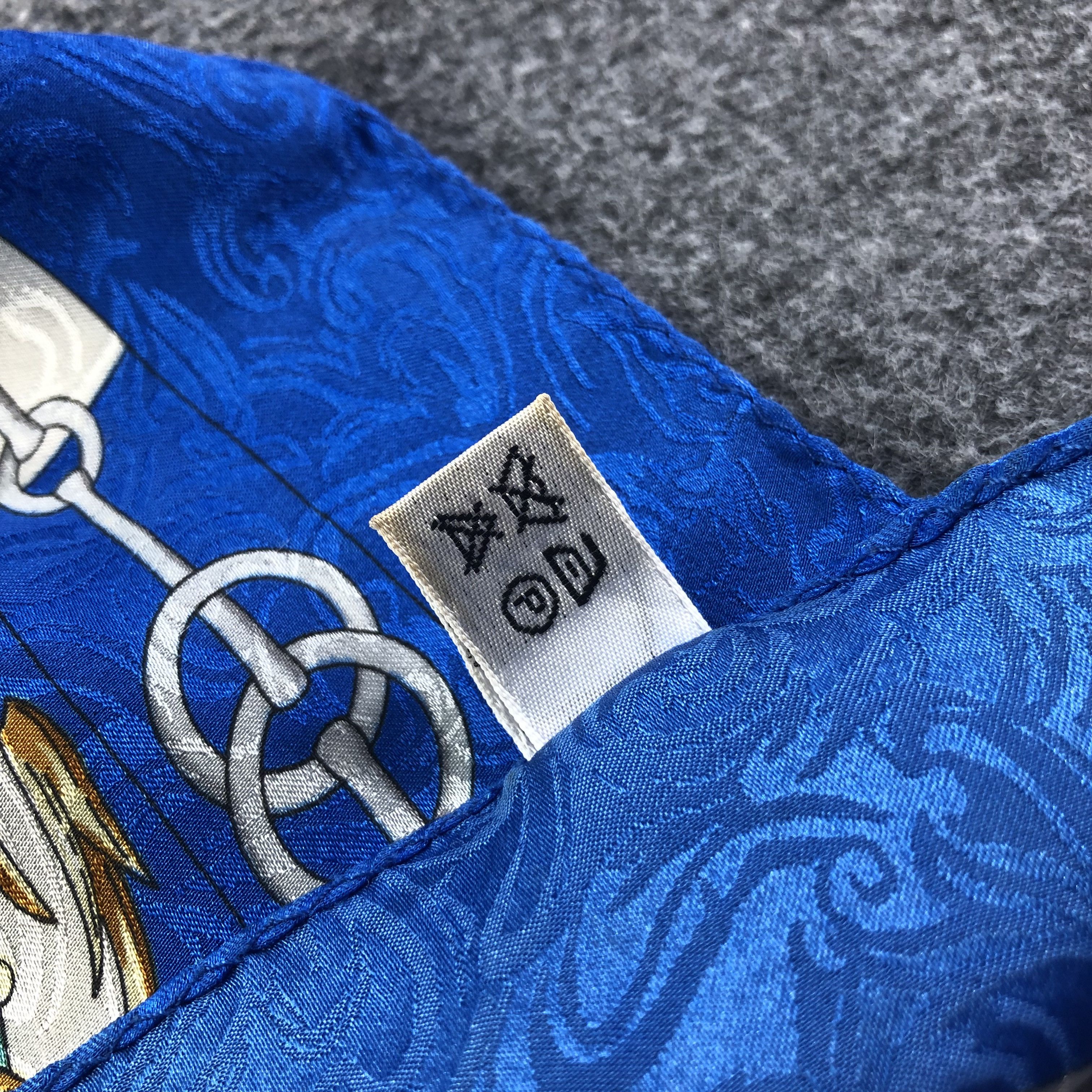 Vintage Lucrezia Italy Luxury Silk Scarf M667 Size ONE SIZE - 6 Thumbnail