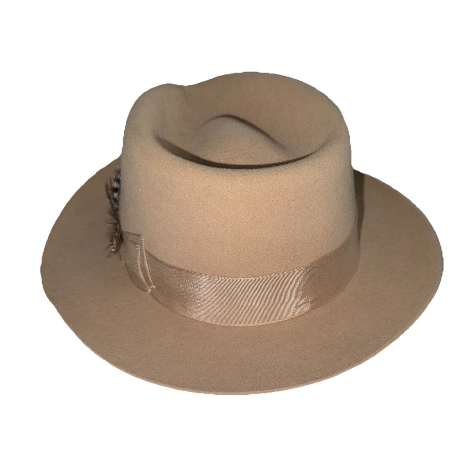 The Unbranded Brand Scala Classico Men's Crushable Outback Hat 100% Fine Fur Size ONE SIZE - 4 Thumbnail