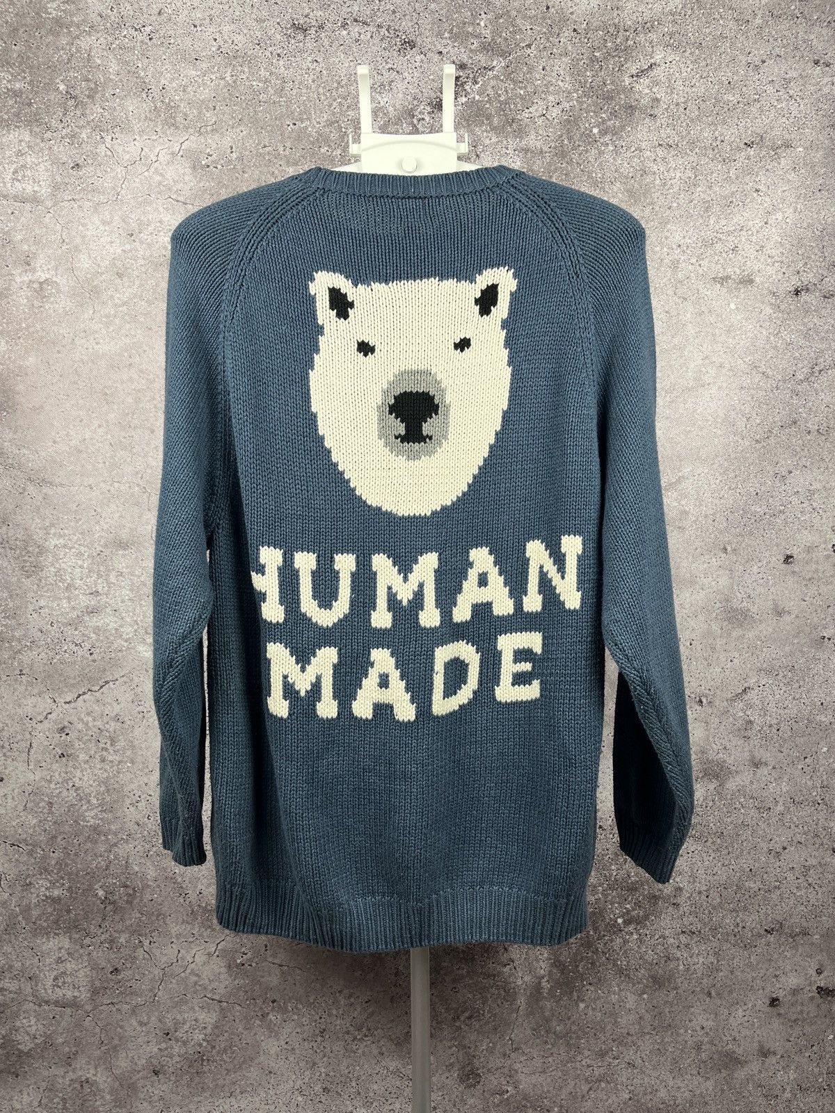Human Made Human Made Logo Cotton Knit Sweatshirt Size US S / EU 44-46 / 1 - 3 Thumbnail