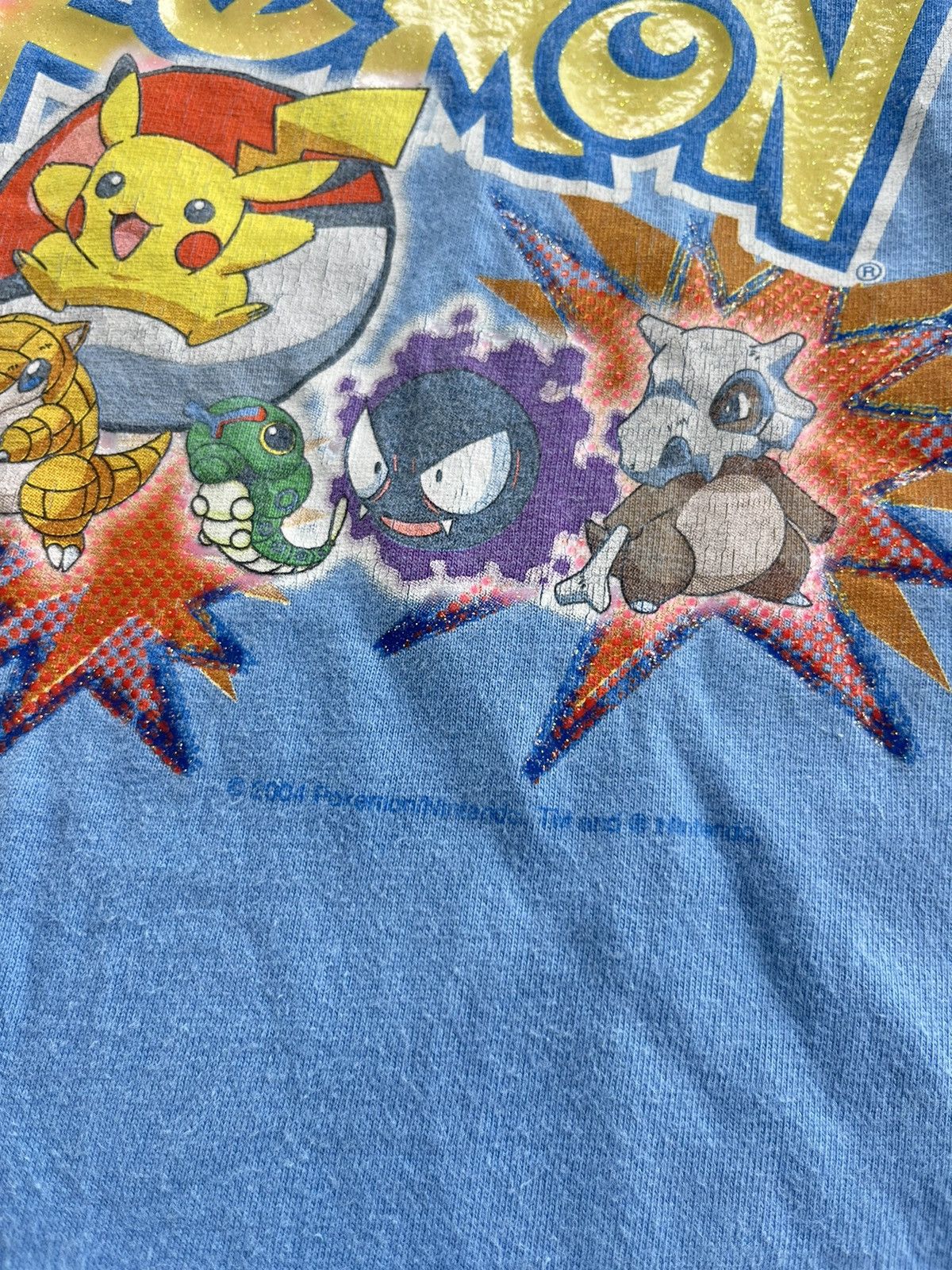 Nintendo × Pokemon × Vintage Vintage Pokemon Nintendo 2004’s ( kid size ) Tshirt Size US M / EU 48-50 / 2 - 6 Thumbnail