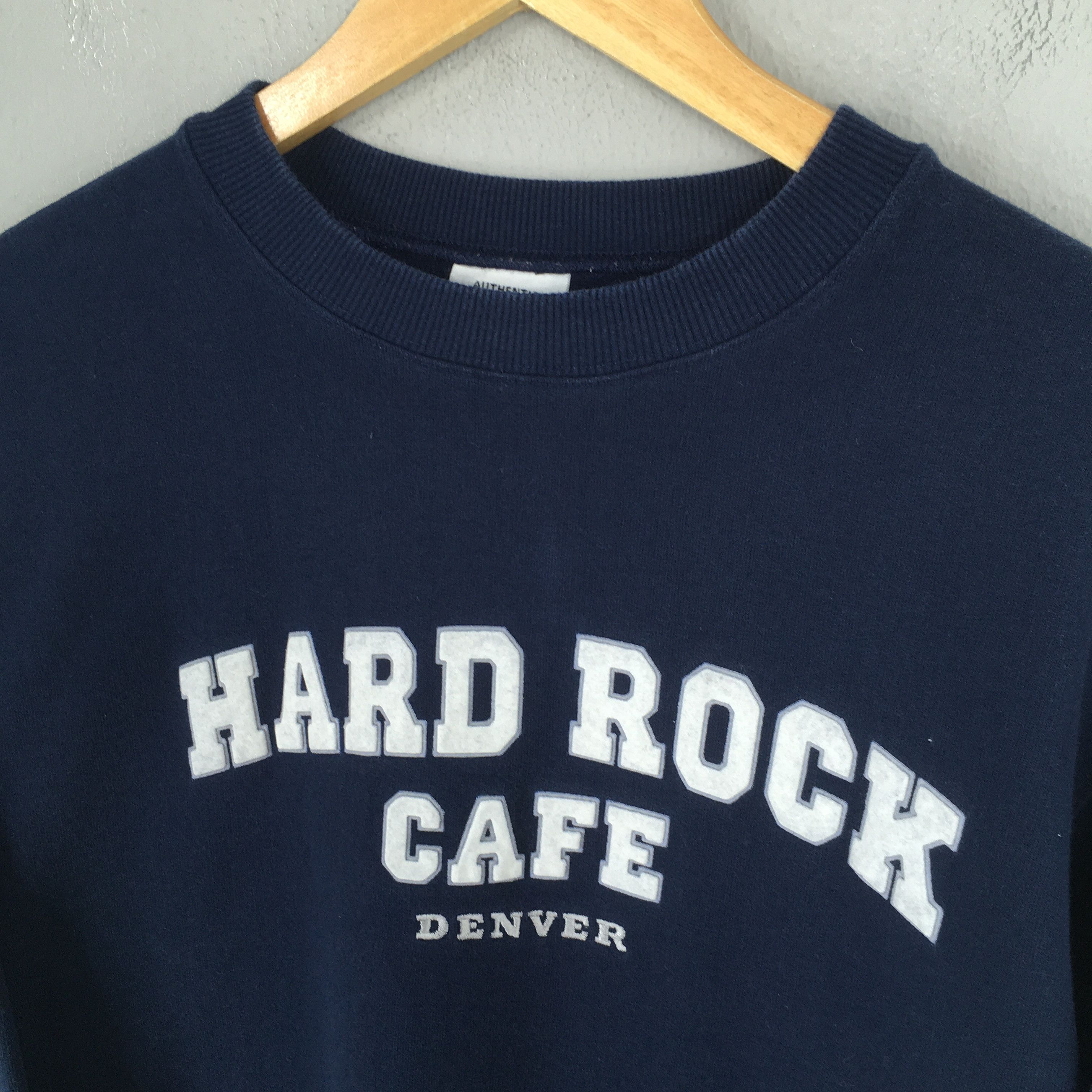 Hard Rock Cafe × Vintage Vintage Hard Rock Cafe Denver Sweatshirt Large Size US L / EU 52-54 / 3 - 3 Thumbnail