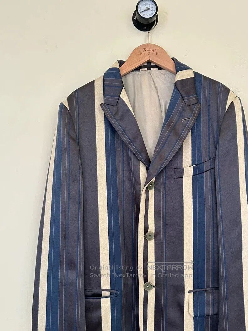 Comme des Garcons CommeDesGarcons Stripe Paneled Blazer. Size US M / EU 48-50 / 2 - 2 Thumbnail
