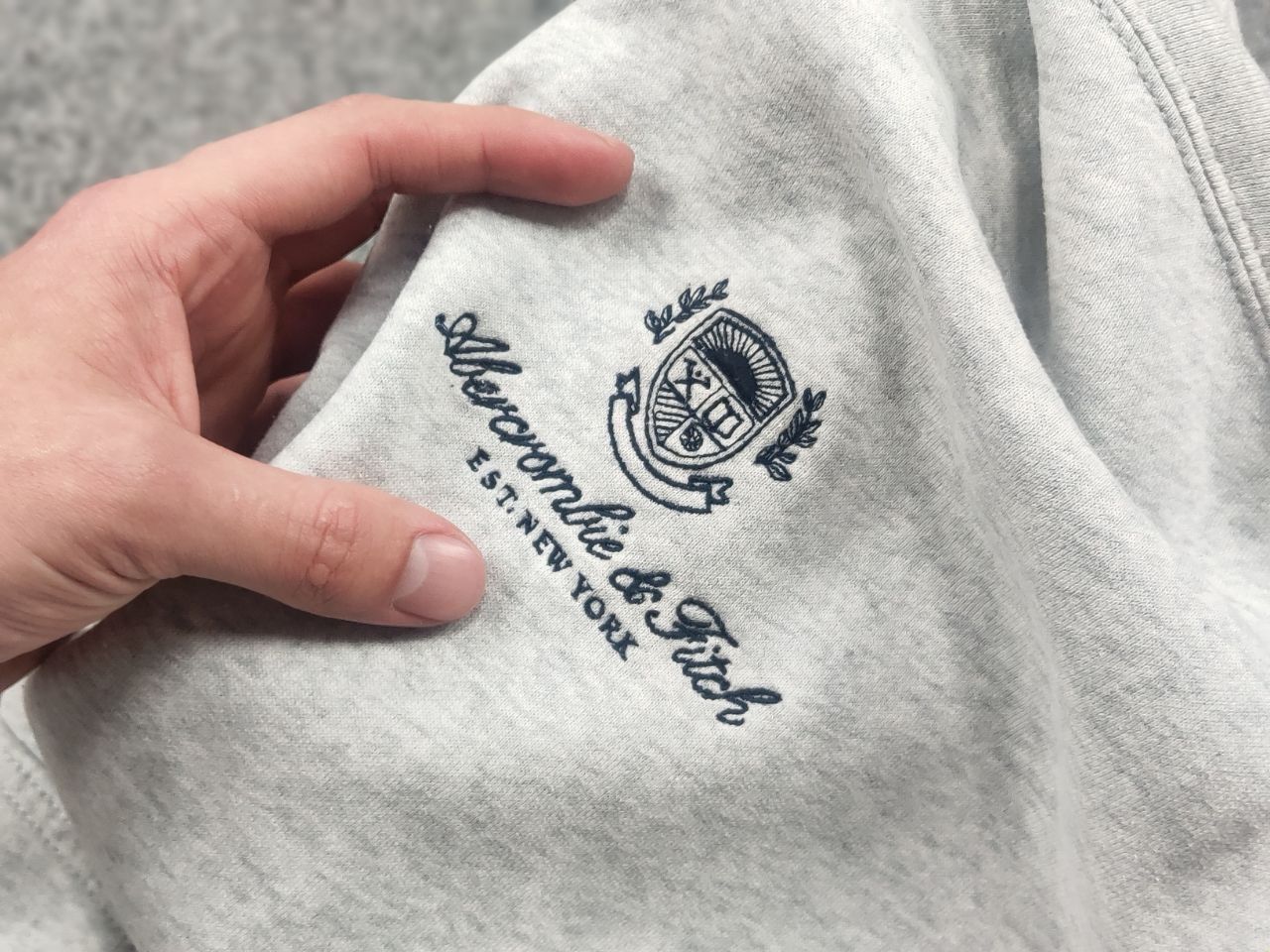 Abercrombie & Fitch Abercrombie & Fitch Logo oversized Hoodie Vintage Style Y2K Size US S / EU 44-46 / 1 - 12 Thumbnail