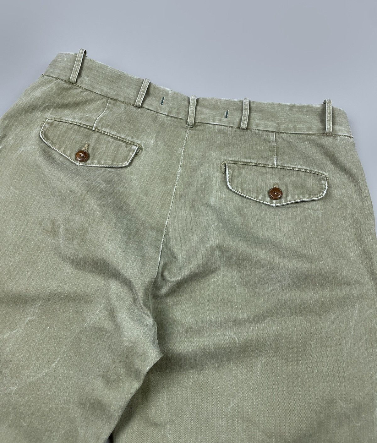 Scarti-Lab SCARTI-LAB Army Herringbone Military Japanese Pants Size 38 Size US 38 / EU 54 - 7 Thumbnail