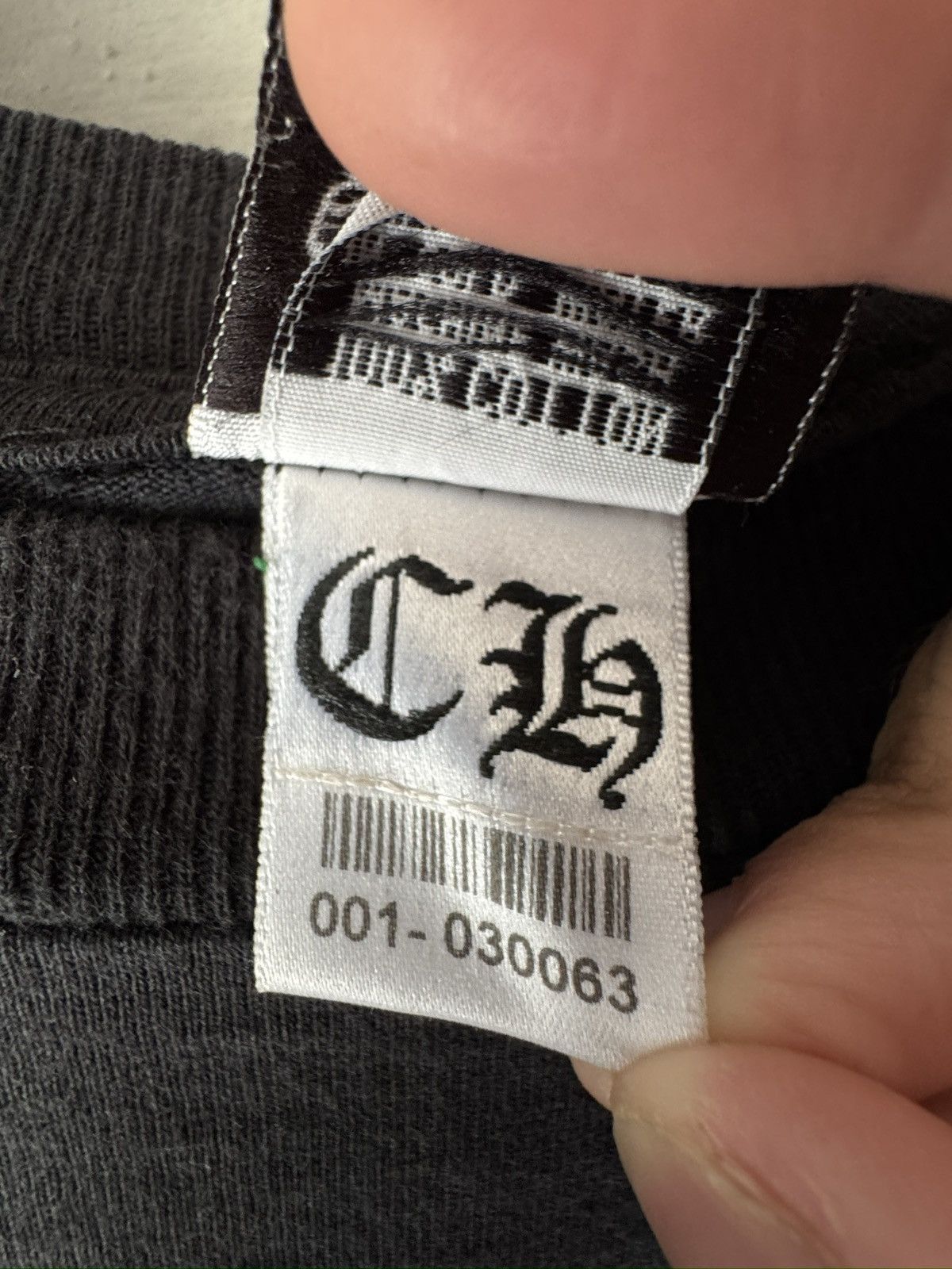 Chrome Hearts Chrome Hearts Scroll Logo Longsleeve Size US S / EU 44-46 / 1 - 7 Thumbnail