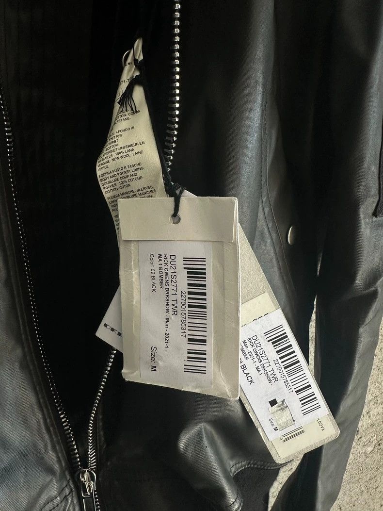 Rick Owens Rick Owens Cropped Flight Jacket Size US M / EU 48-50 / 2 - 3 Thumbnail