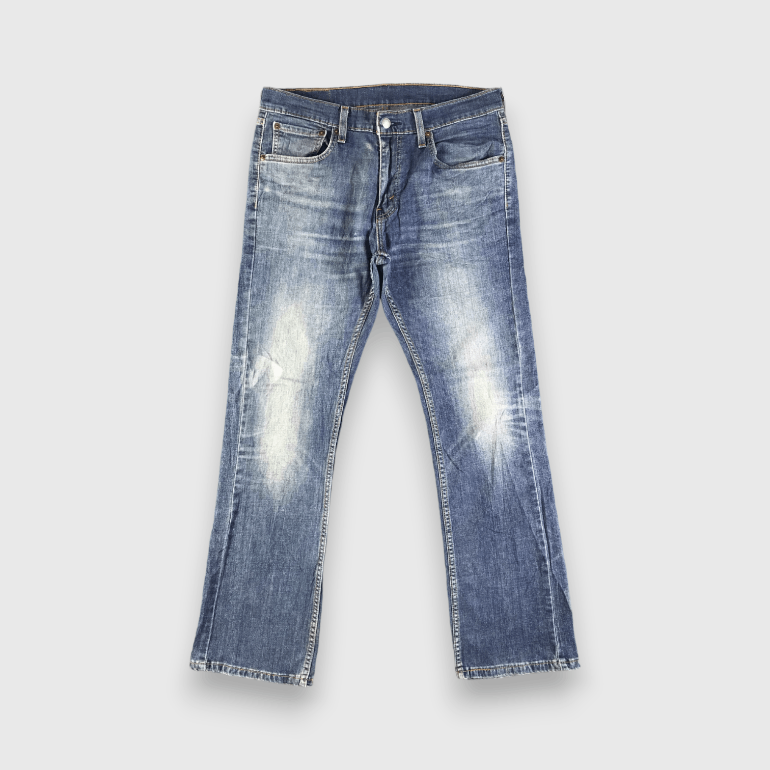 Levi's Vintage Blue Wash Levis 527 Flare Jeans-J4403 Size US 33 - 1 Thumbnail