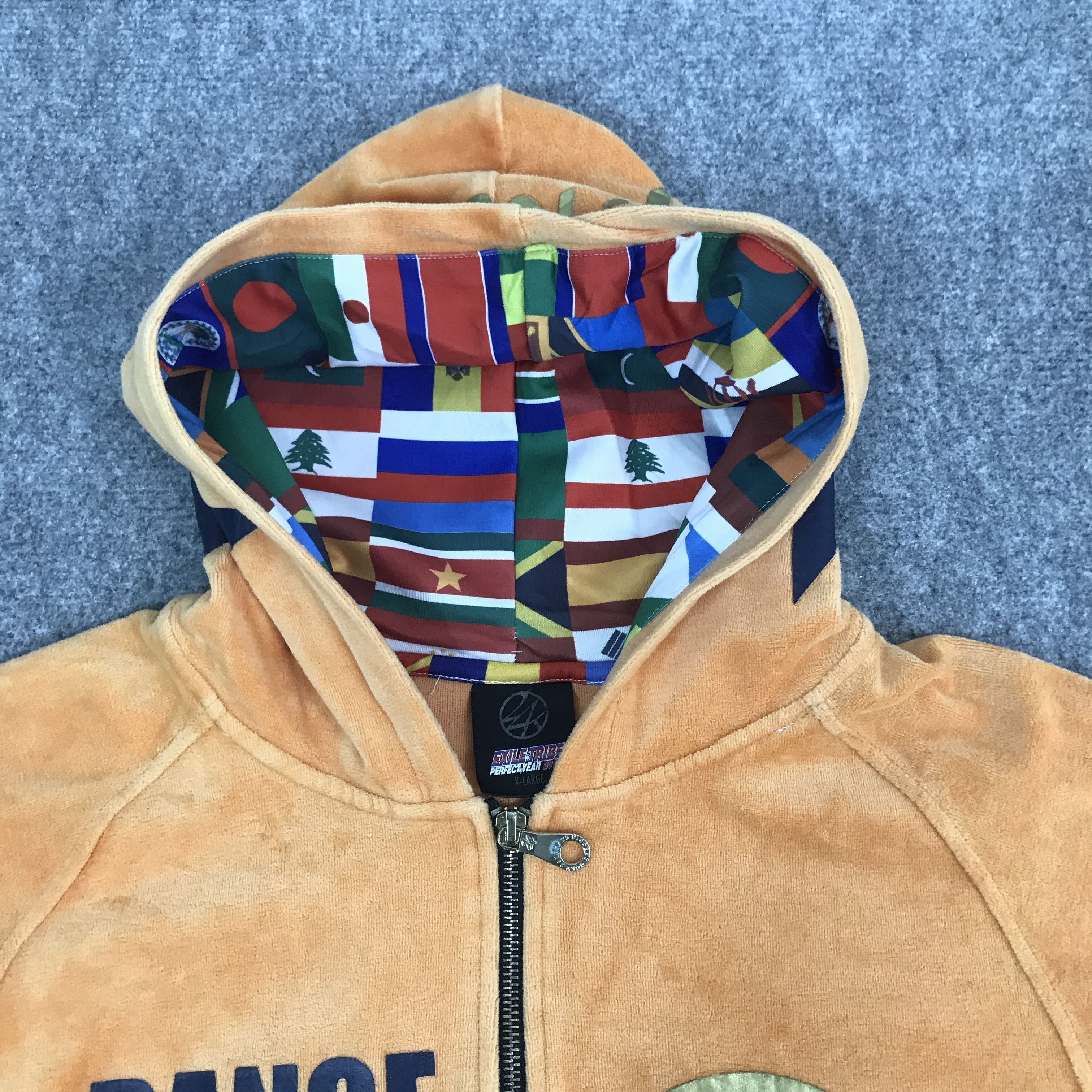 Japanese Brand 24K dance earth changes Zipper Jacket With Hoodie Size US M / EU 48-50 / 2 - 8 Thumbnail