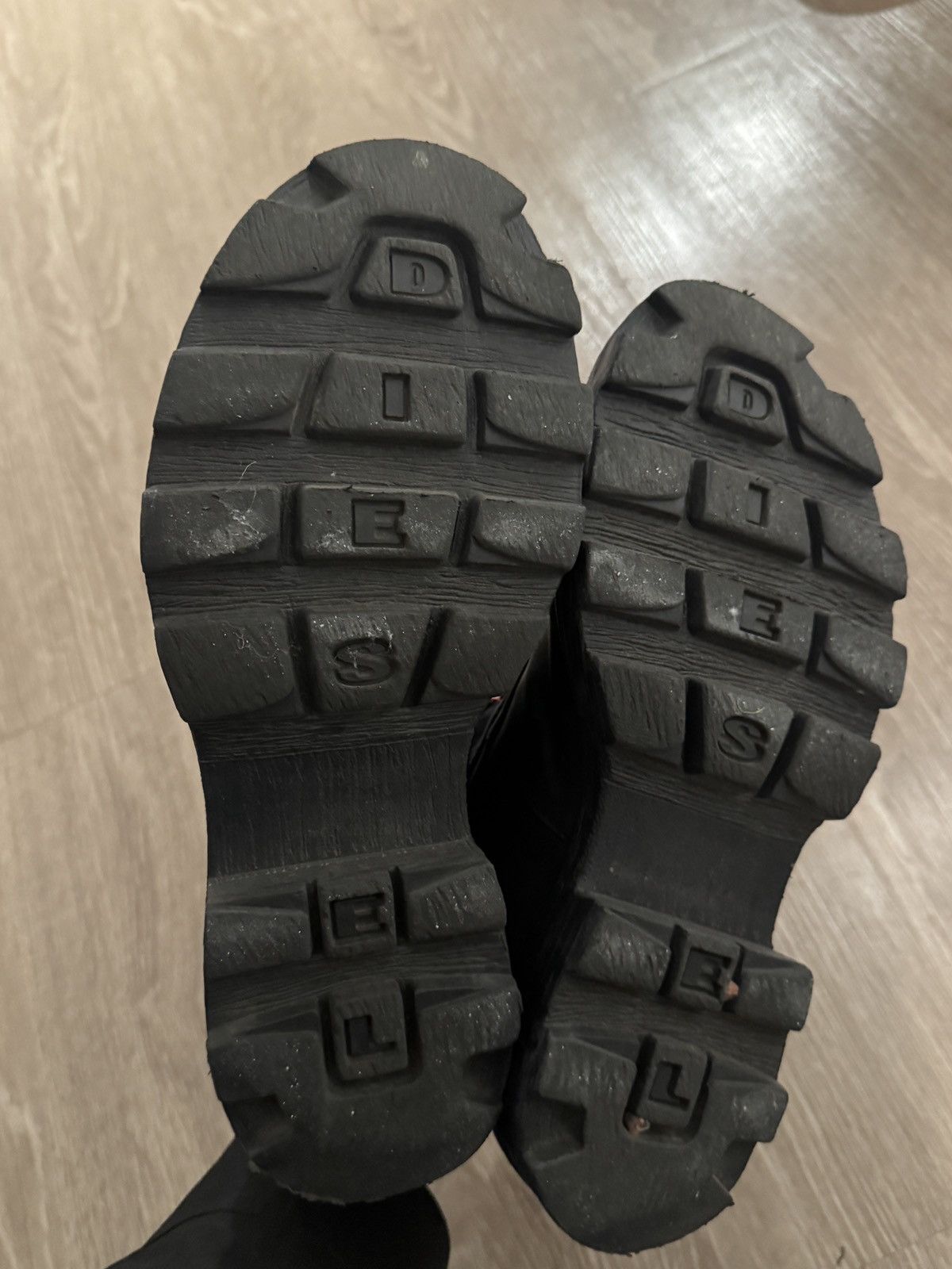 Diesel Diesel Black D-Hammer Abt D Boots Diesel Size US 8.5 / EU 41-42 - 3 Thumbnail