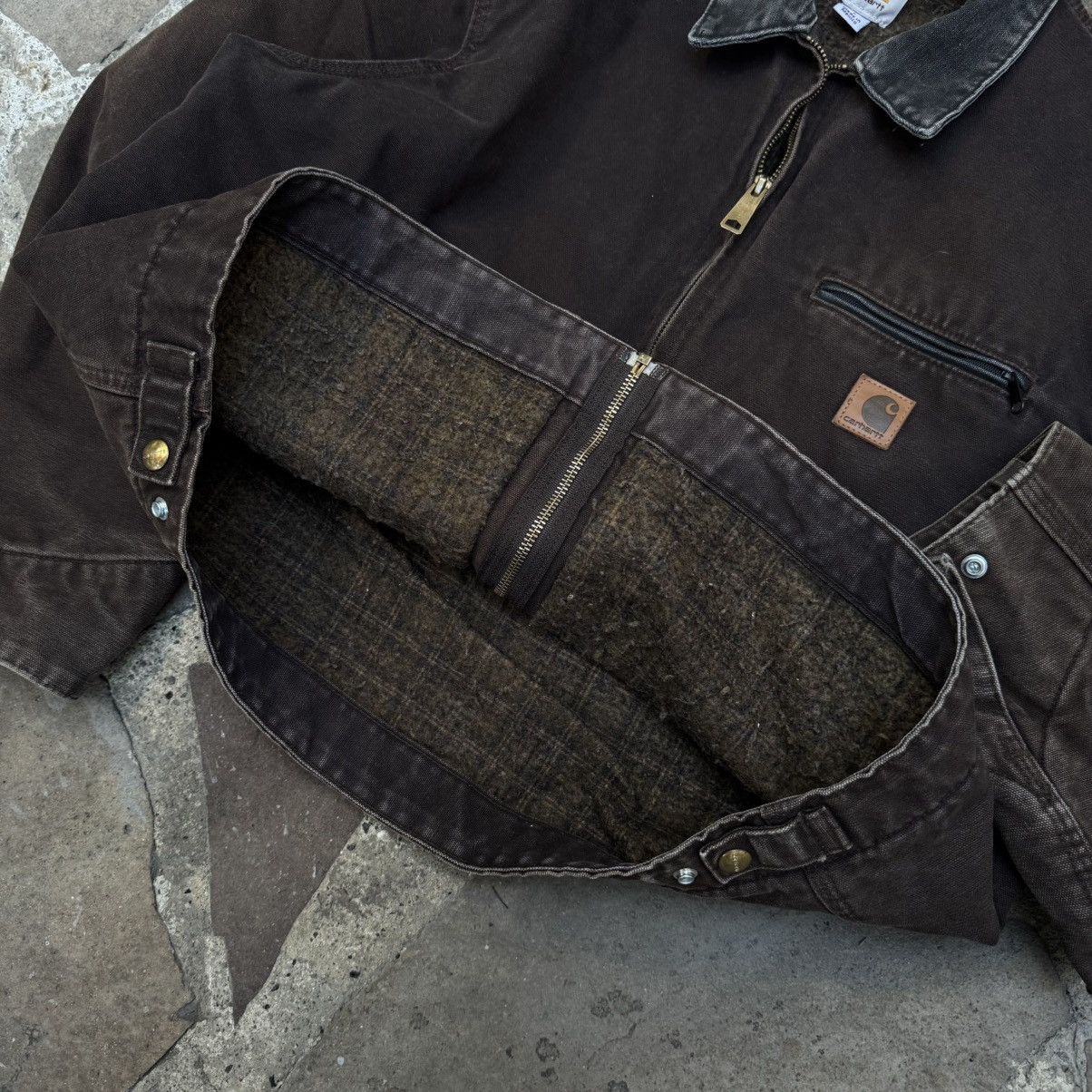 Carhartt 📦 SOLD 📦 Carhartt Detroit Jacket J97 DKB Size US L / EU 52-54 / 3 - 8 Thumbnail