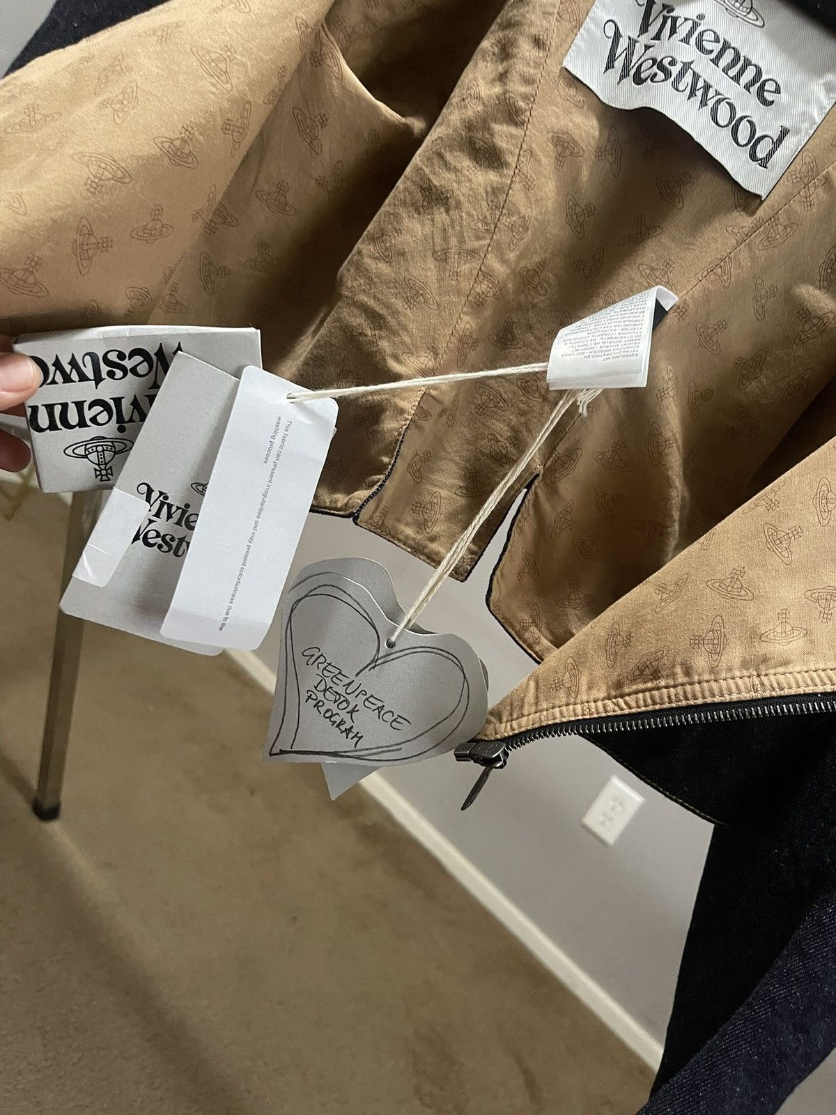 Vivienne Westwood Navy Spencer Jacket (bustier/corset) Size M / US 6-8 / IT 42-44 - 18 Thumbnail